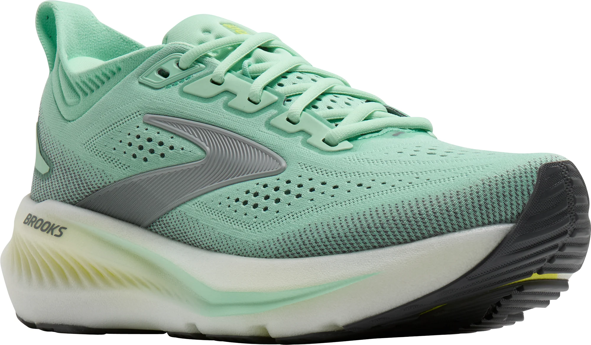 Brooks Glycerin 23 Womens Running Shoes - Green - Image 6