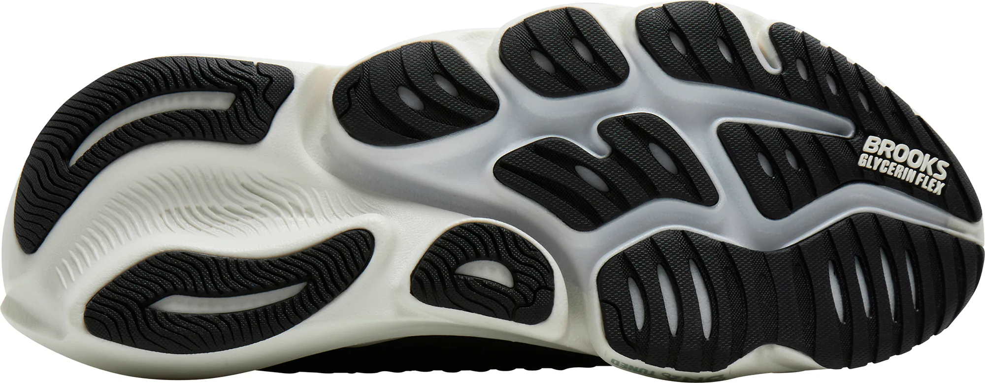 Brooks Glycerin Flex Mens Running Shoes - Black - Image 2