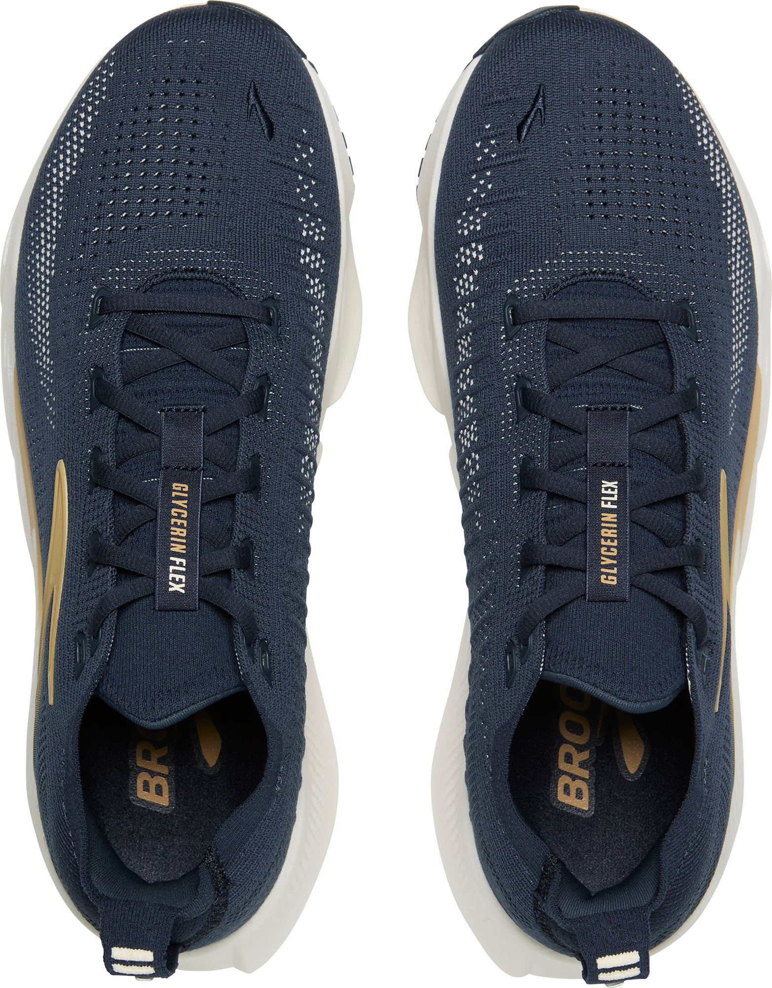 Brooks Glycerin Flex Mens Running Shoes - Blue - Image 4