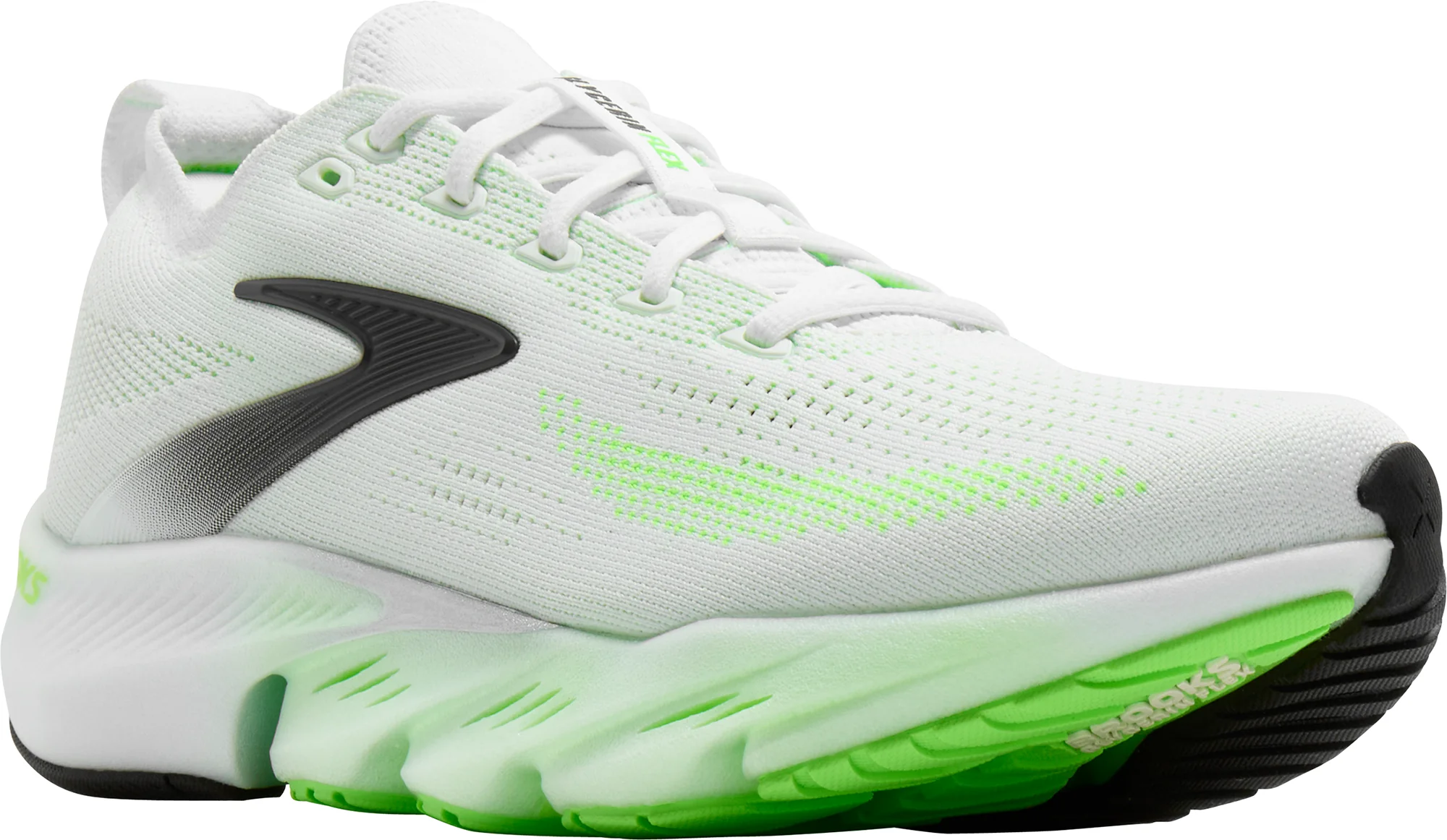 Brooks Glycerin Flex Mens Running Shoes - White - Image 6