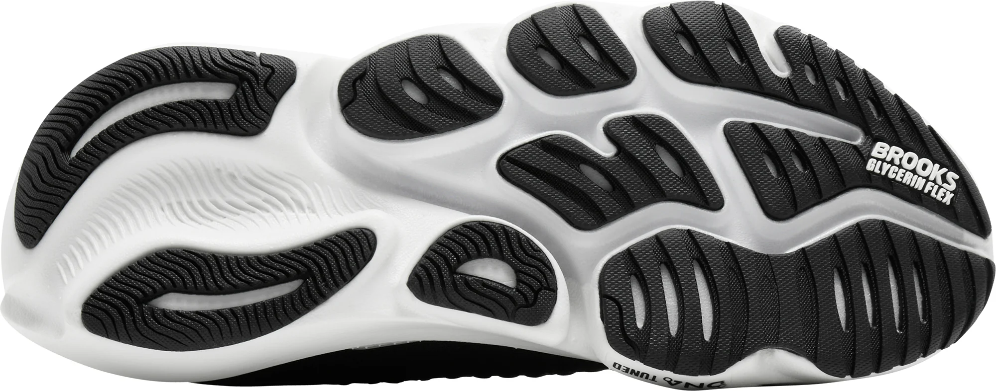 Brooks Glycerin Flex Womens Running Shoes - Black - Image 2