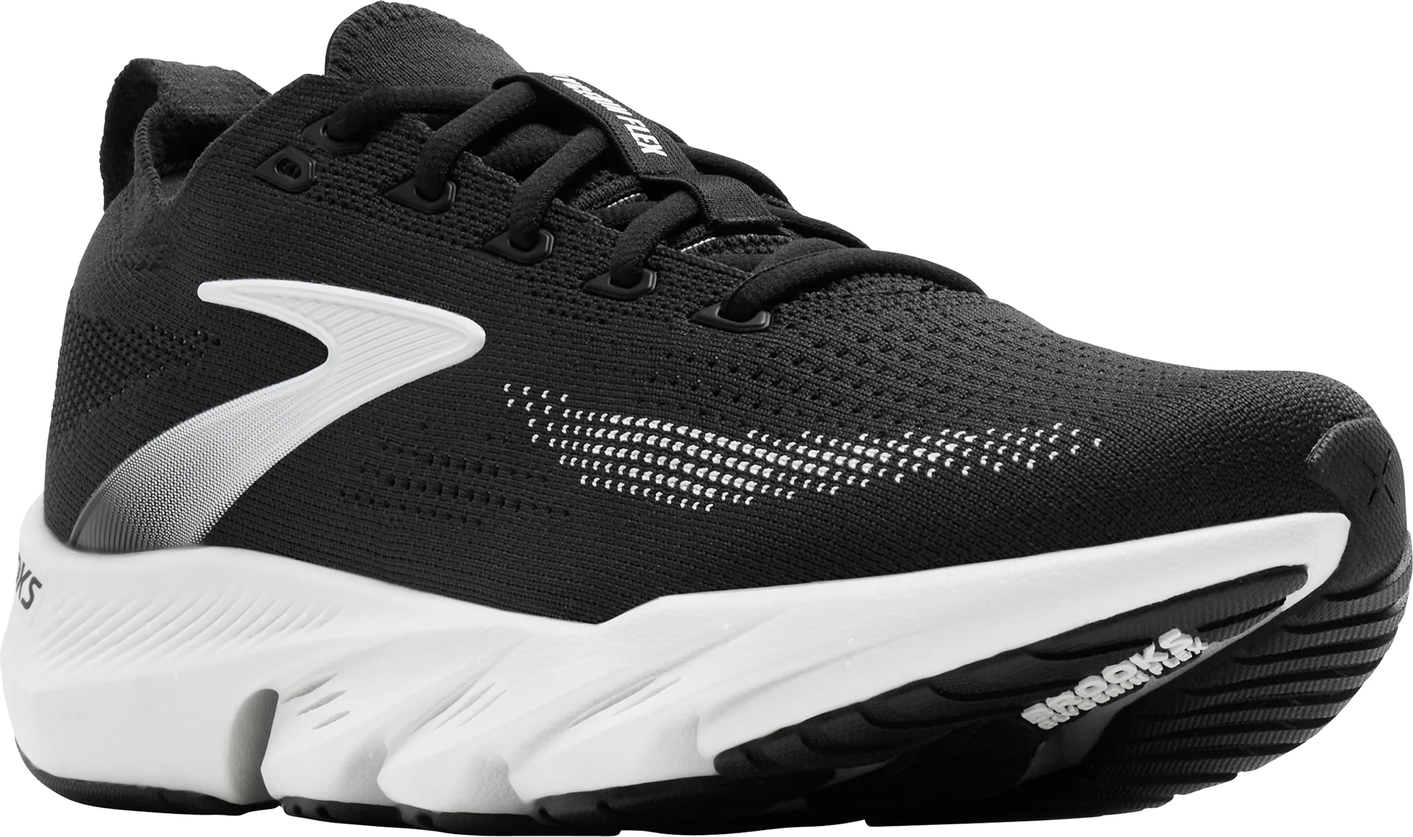 Brooks Glycerin Flex Womens Running Shoes - Black - Image 6