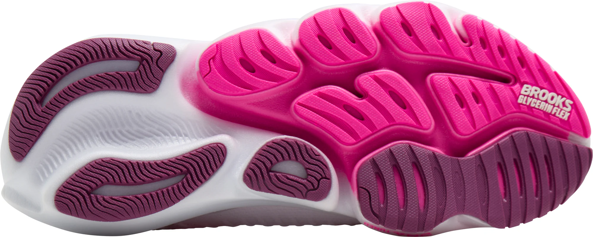Brooks Glycerin Flex Womens Running Shoes - White - Image 2