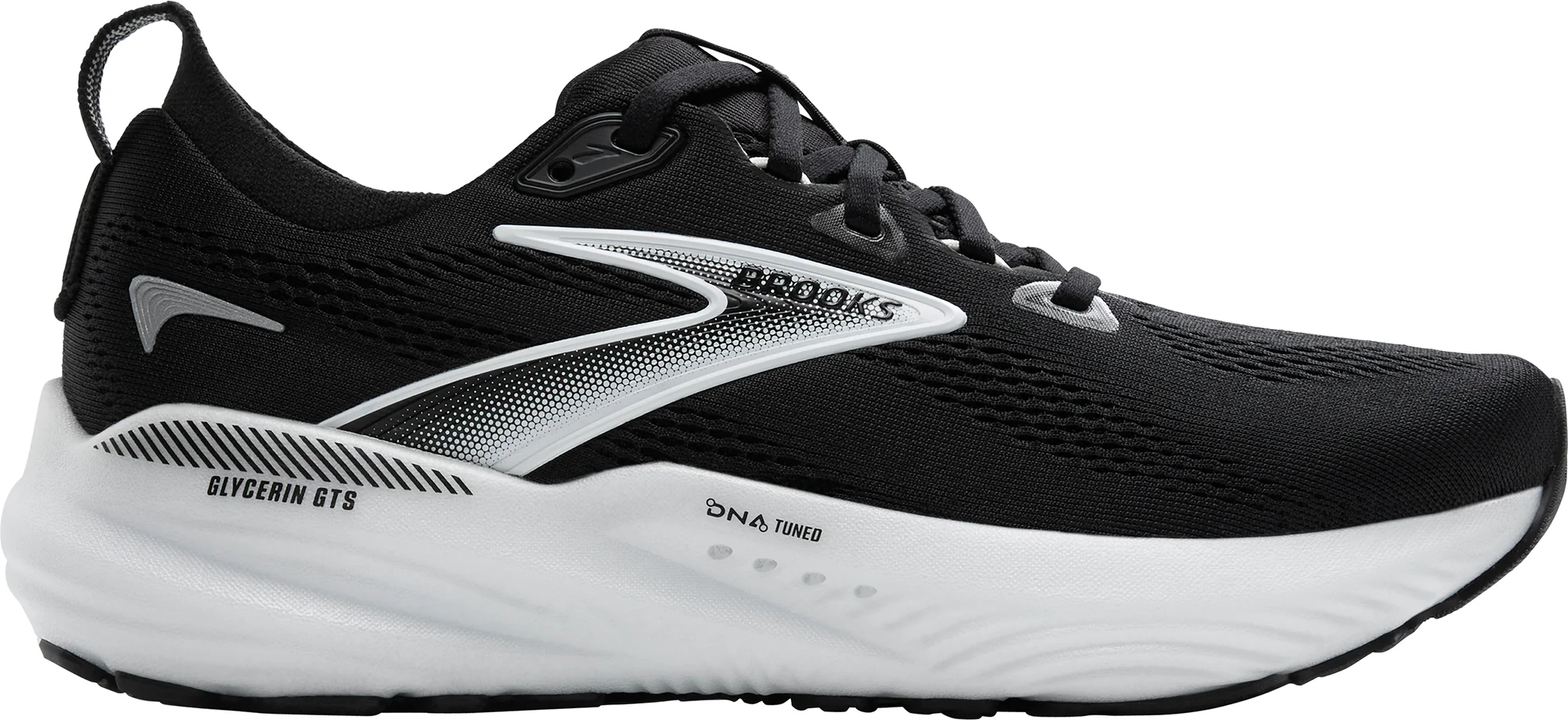 Brooks Glycerin GTS 22 WIDE FIT Womens Running Shoes - Black