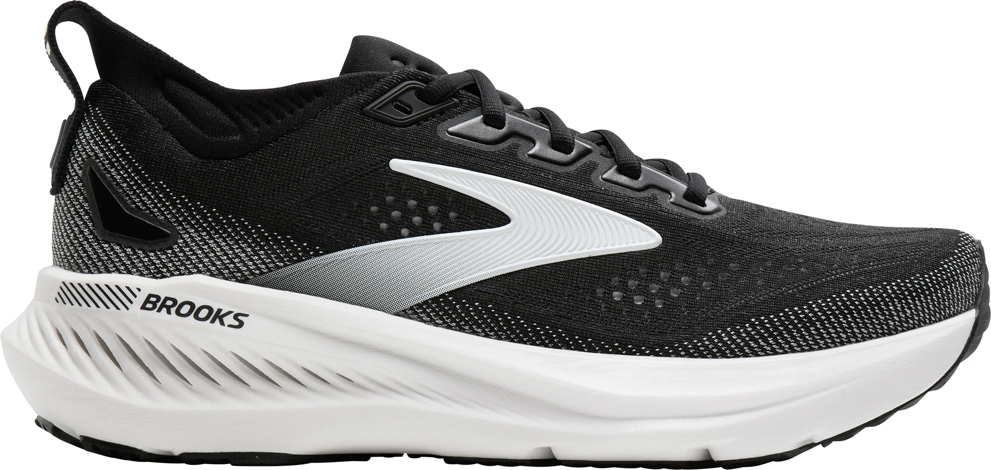 Brooks Glycerin GTS 23 WIDE FIT Womens Running Shoes - Black