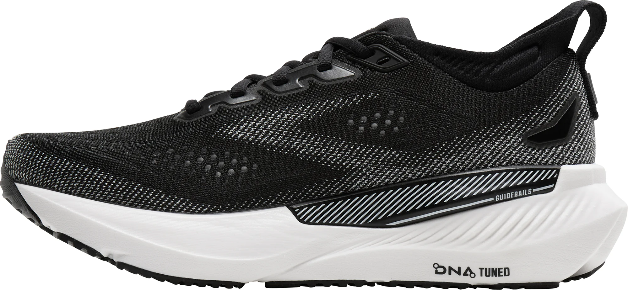 Brooks Glycerin GTS 23 WIDE FIT Womens Running Shoes - Black - Image 3