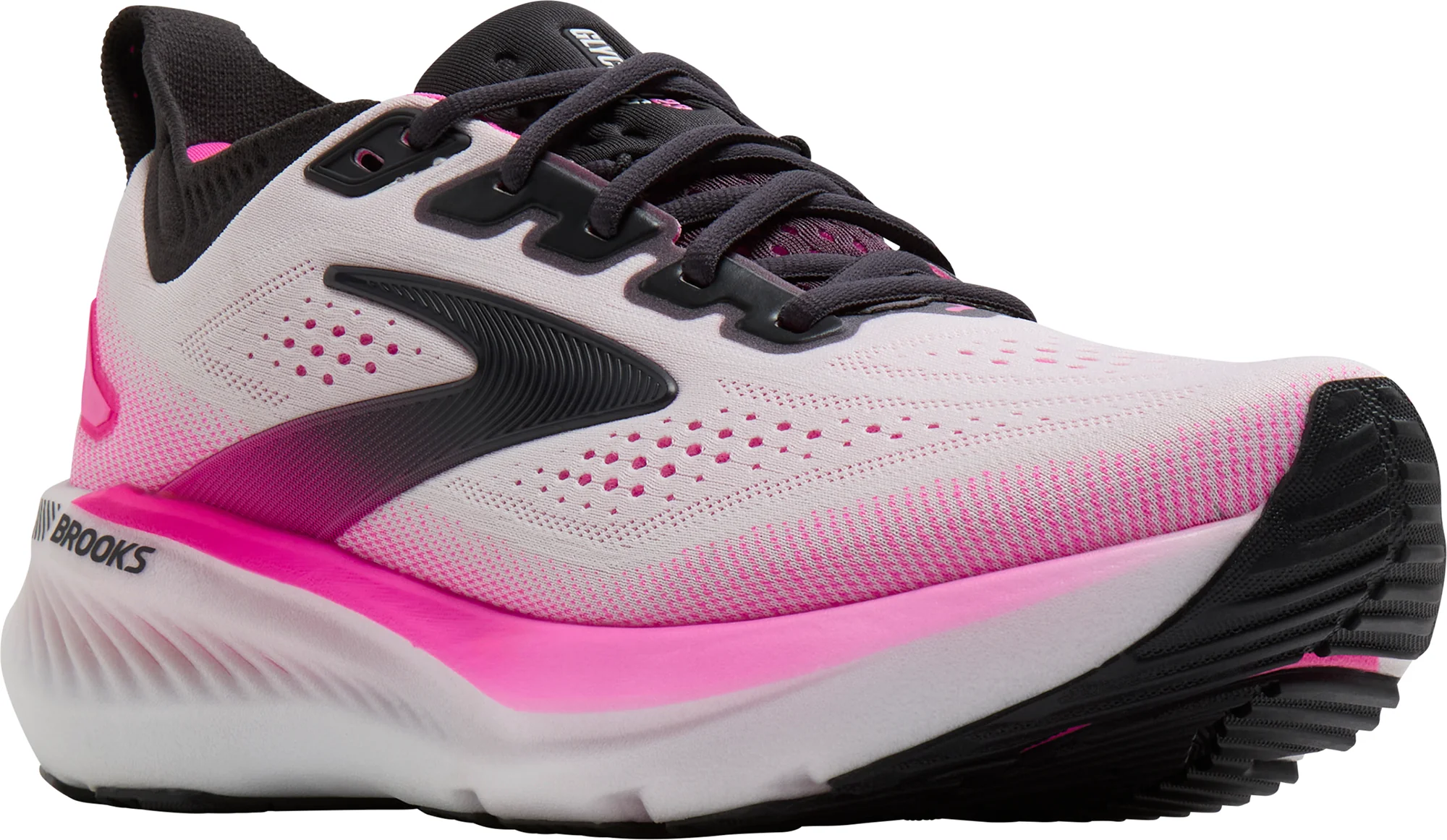 Brooks Glycerin GTS 23 Womens Running Shoes - Pink - Image 6