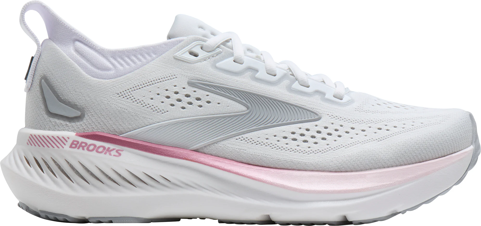 Brooks Glycerin GTS 23 Womens Running Shoes - White
