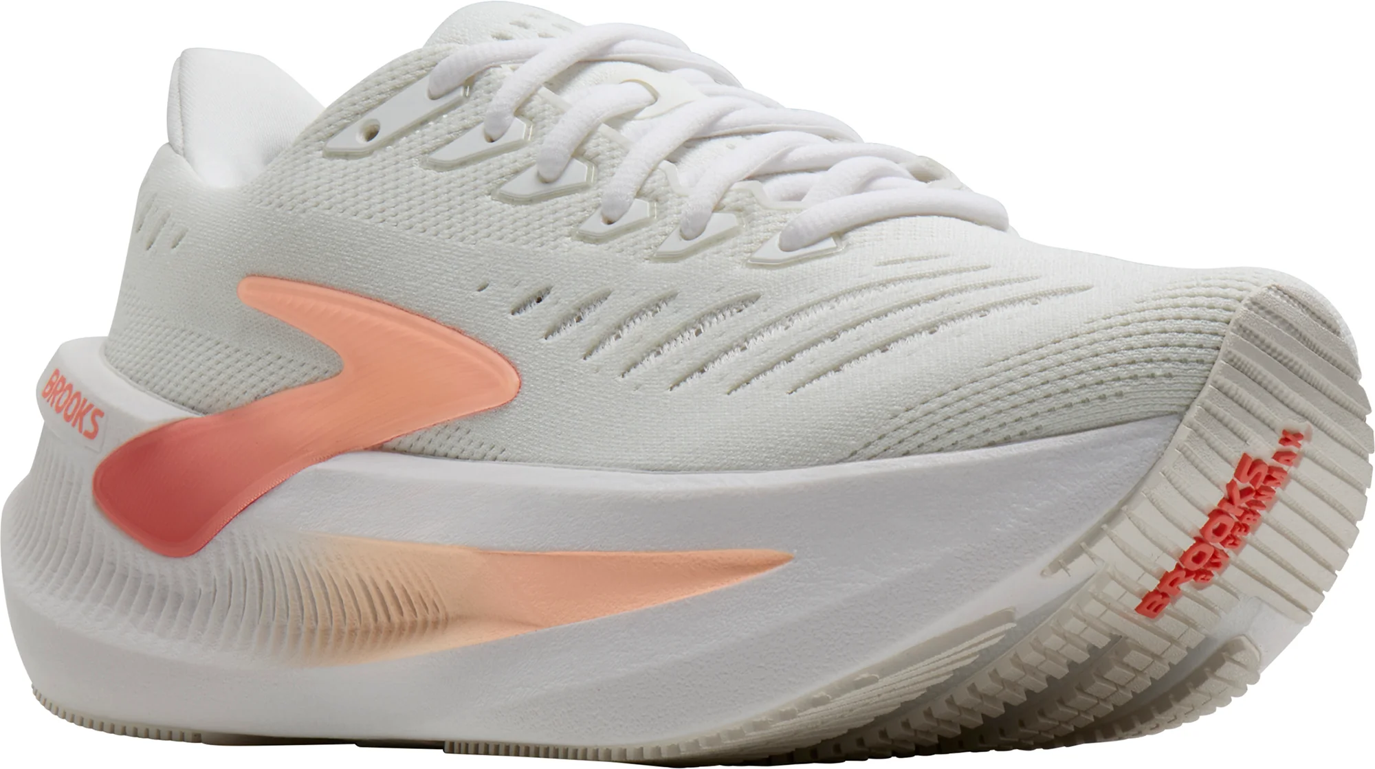 Brooks Glycerin Max 2 Womens Running Shoes - White - Image 6