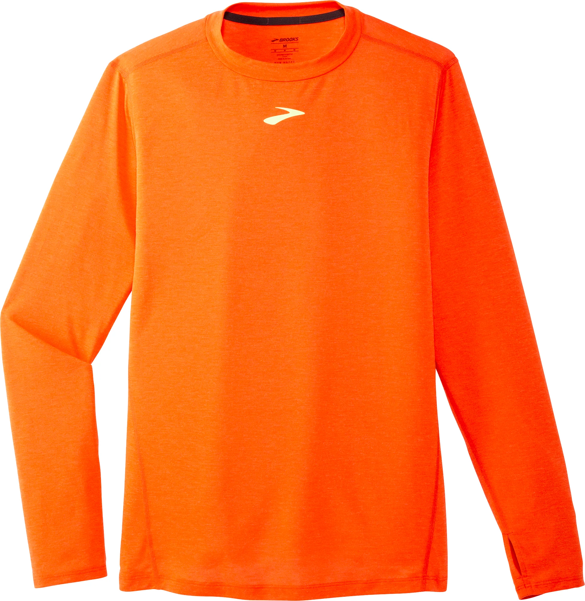 Brooks High Point Long Sleeve Mens Running Top - Red - Image 5
