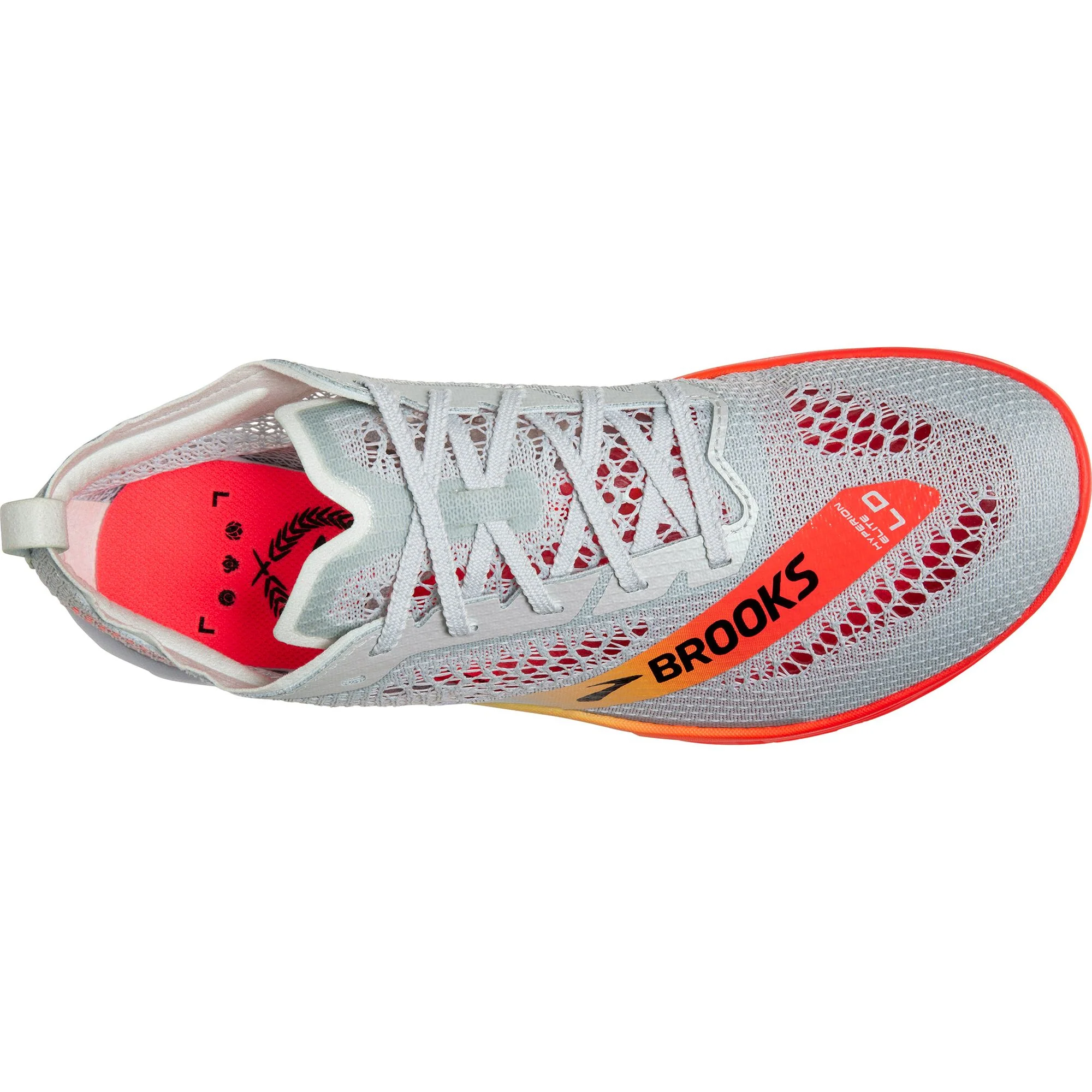 Brooks Hyperion Elite LD Running Spikes - Grey - Image 4