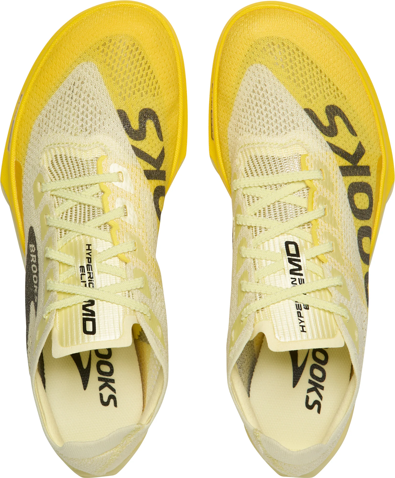 Brooks Hyperion Elite MD 3 Running Spikes - Yellow - Image 4