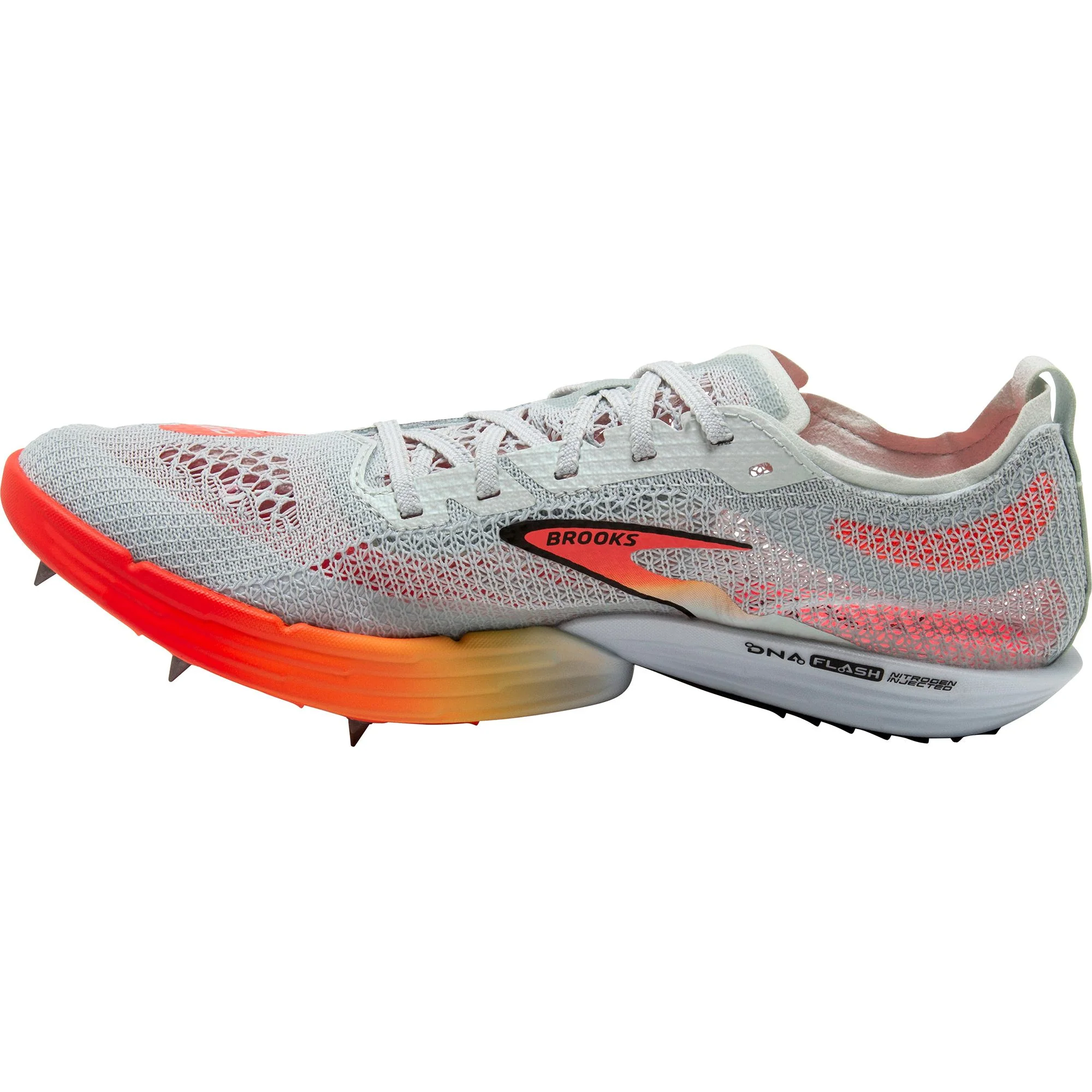 Brooks Hyperion Elite MD Running Spikes - Grey - Image 3