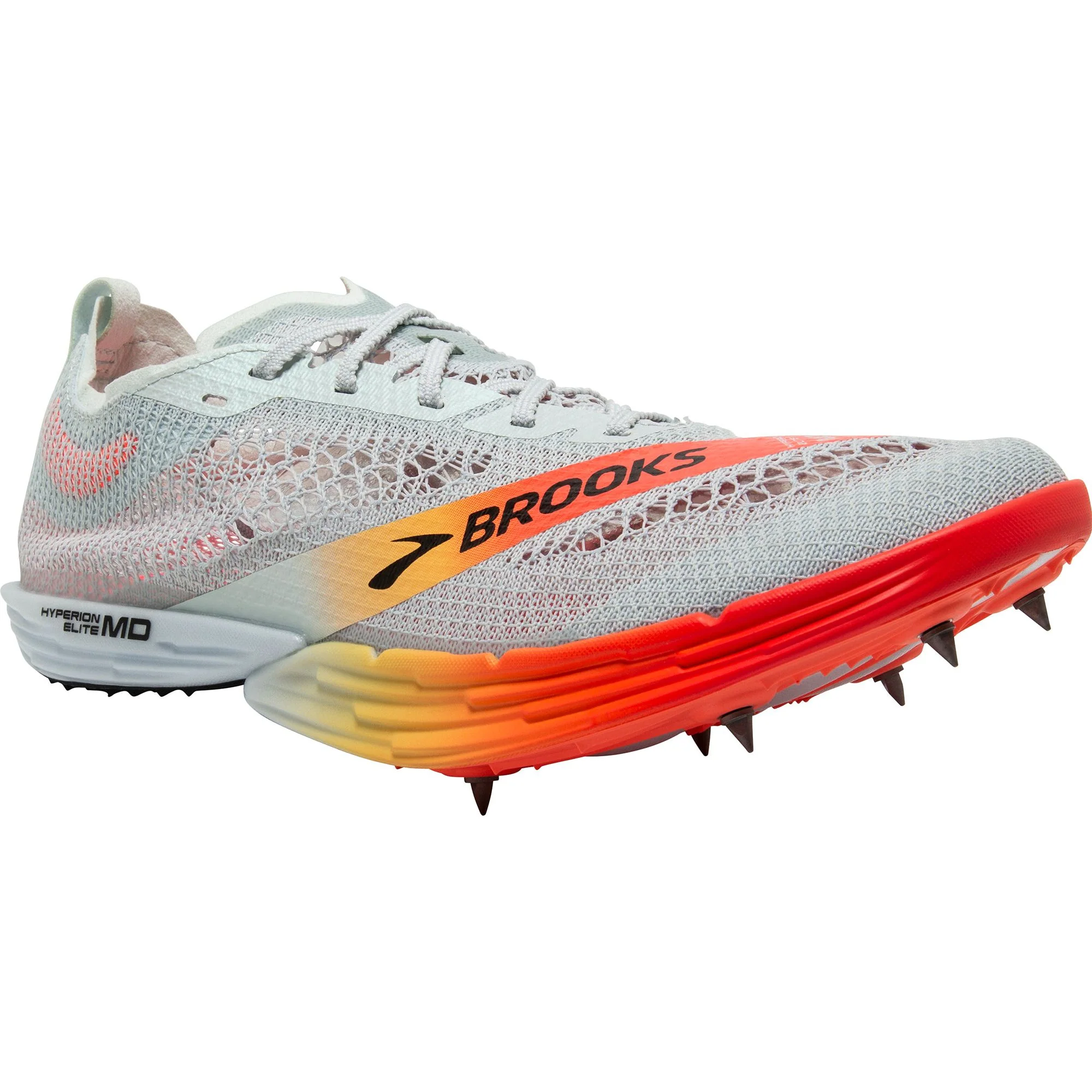 Brooks Hyperion Elite MD Running Spikes - Grey - Image 6