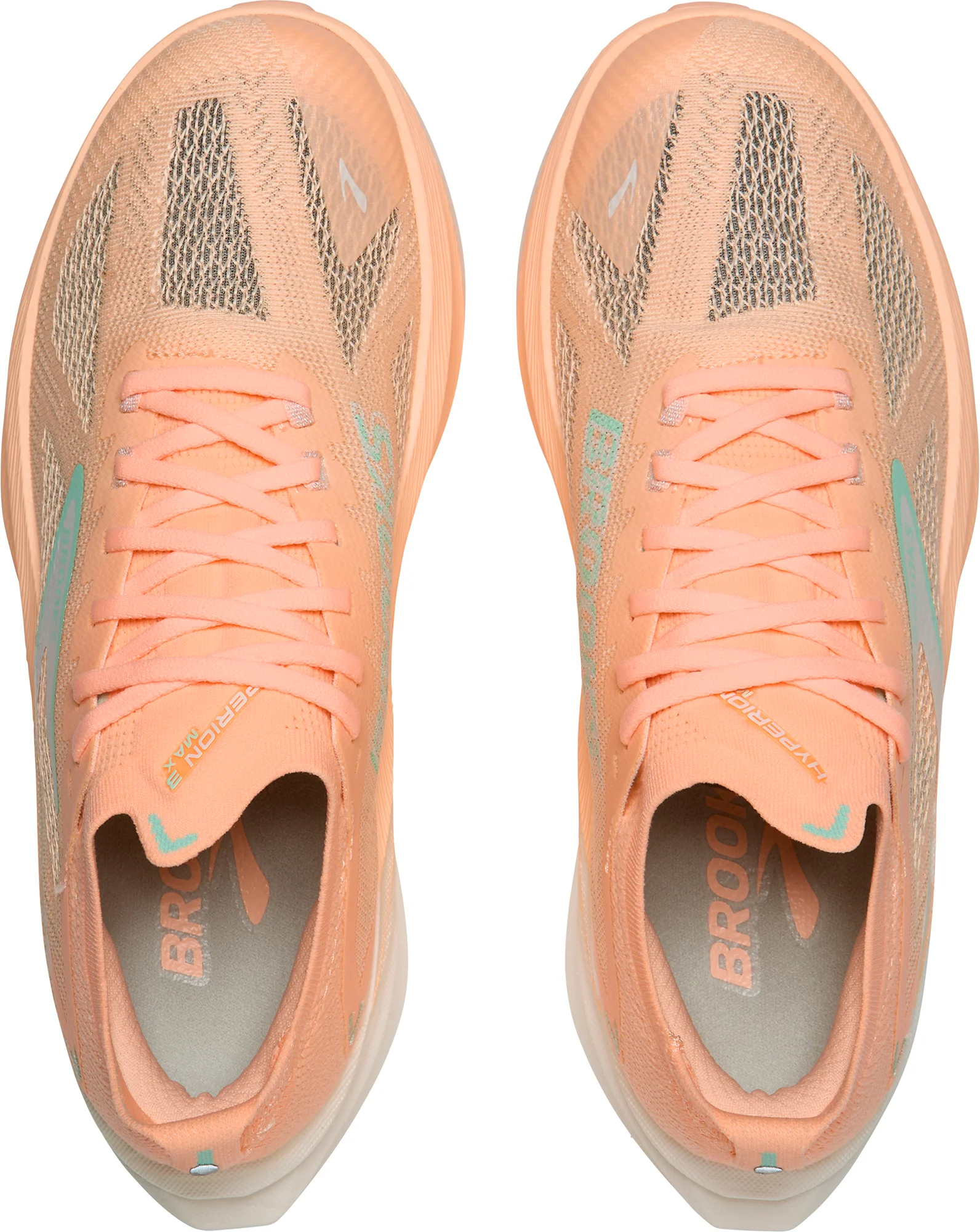Brooks Hyperion Max 3 Womens Running Shoes - Orange - Image 4
