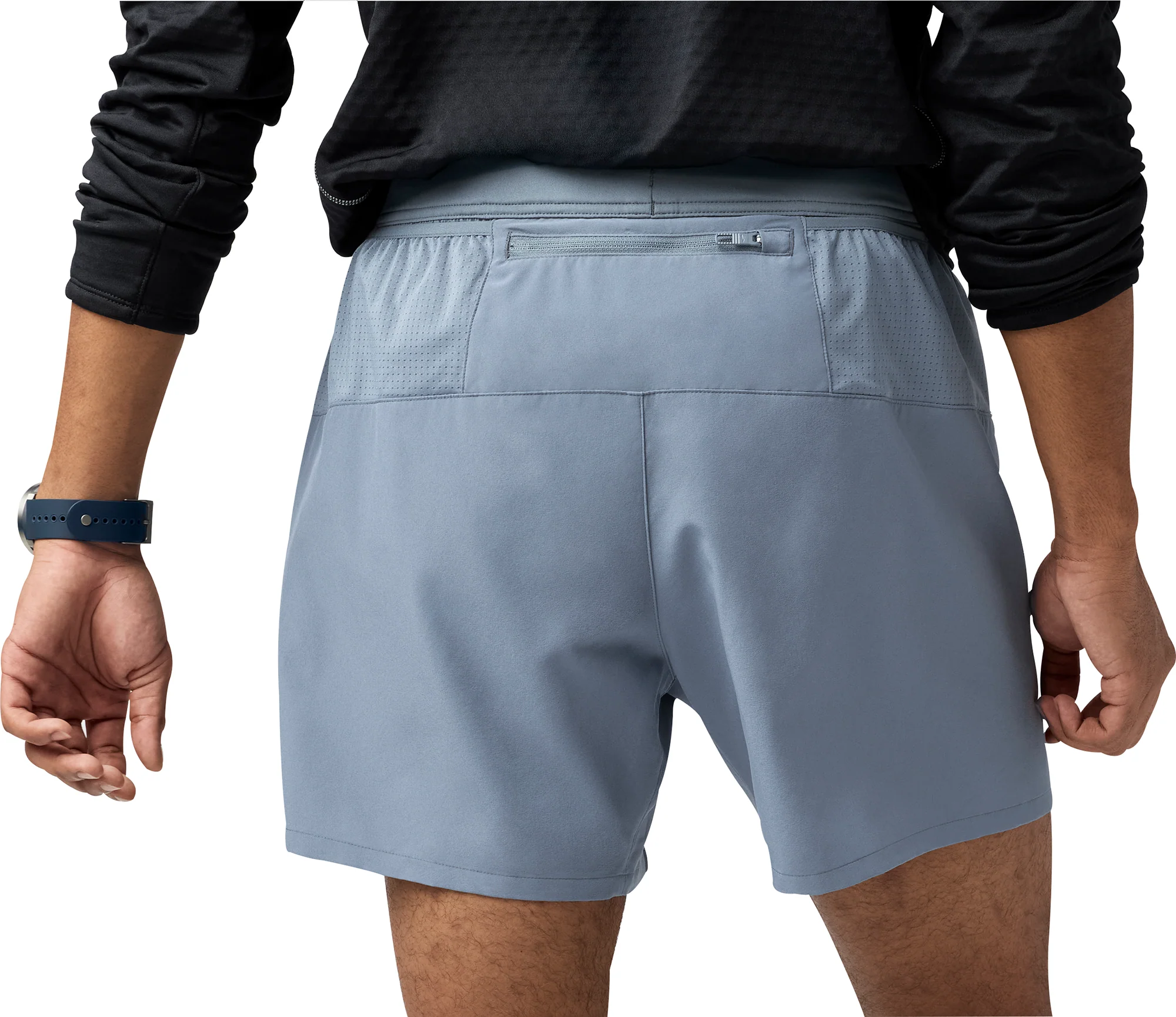 Brooks Journey 5 Inch Mens Running Shorts - Grey - Image 2