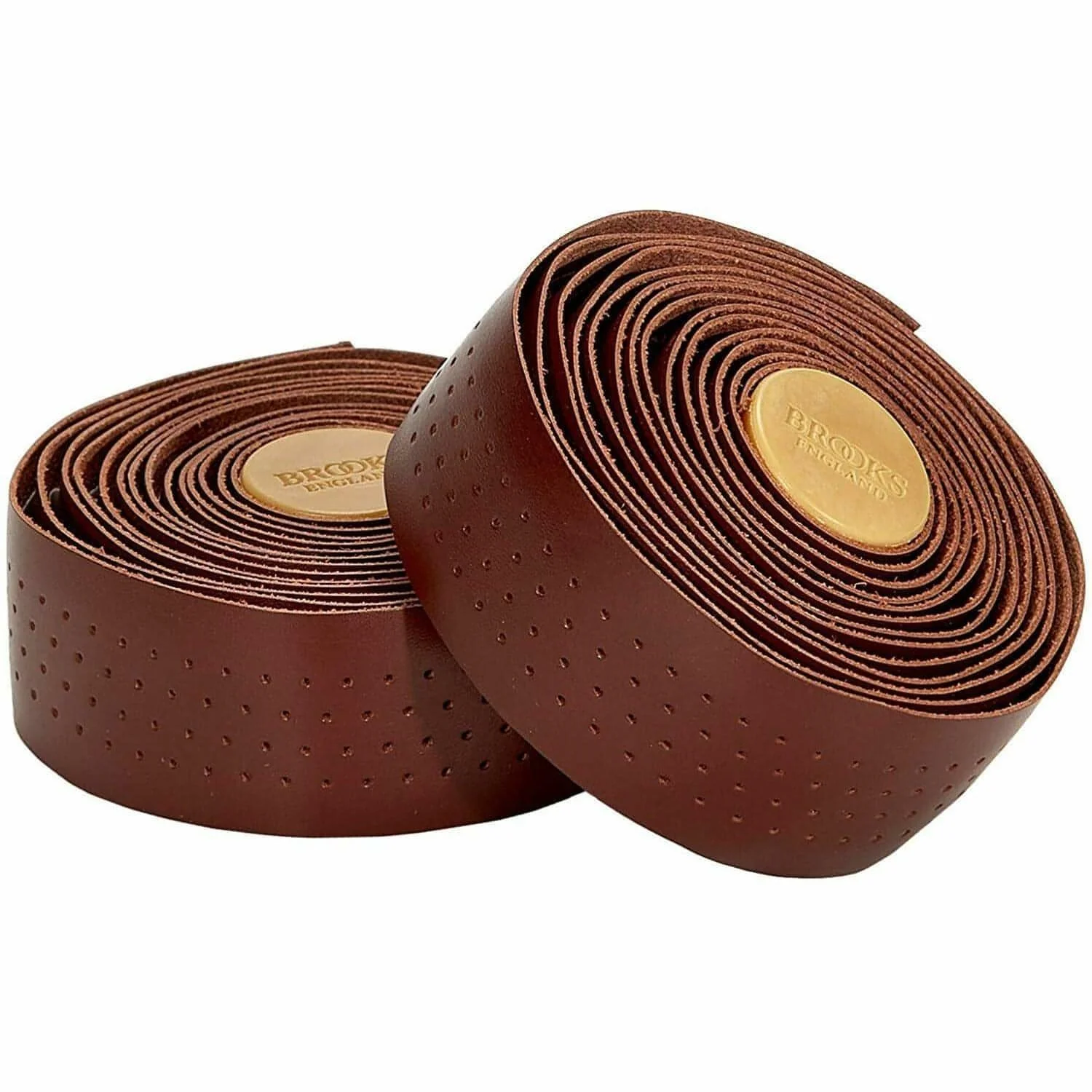 Brooks England Leather Handlebar Tape - Brown - Image 2