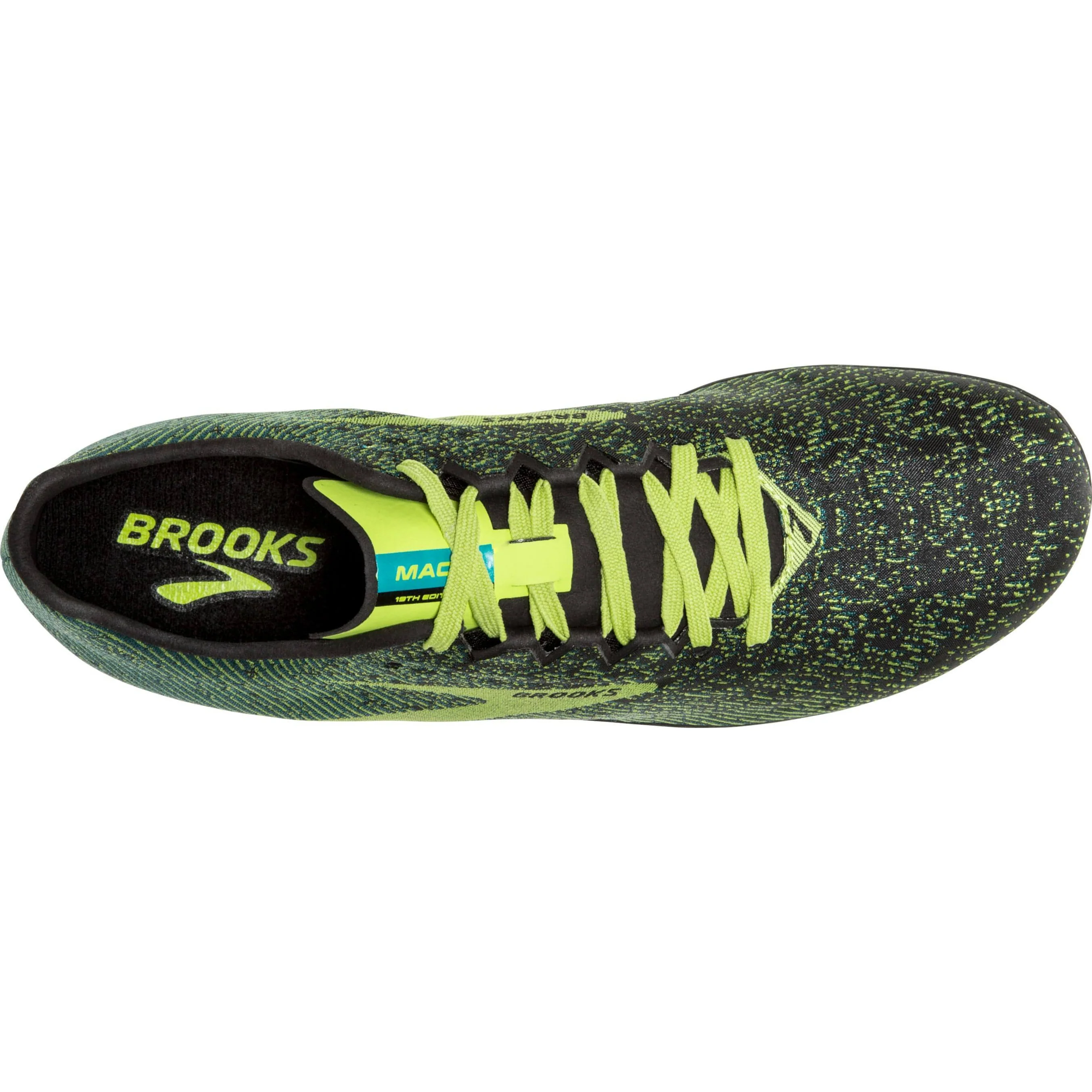 Brooks Mach 19 Spikeless Cross Country Spikes - Green - Image 4