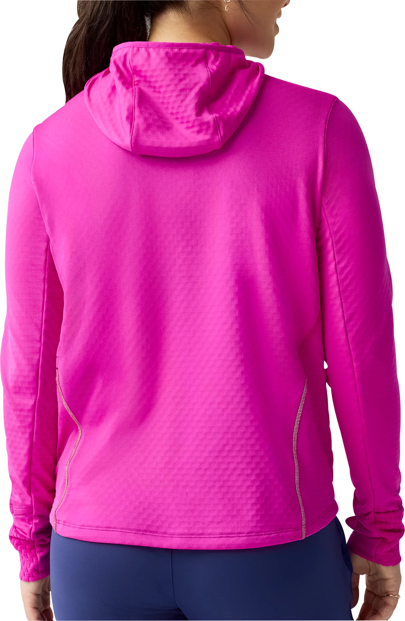 Brooks Notch Thermal 3.0 Womens Running Hoody - Pink - Image 2