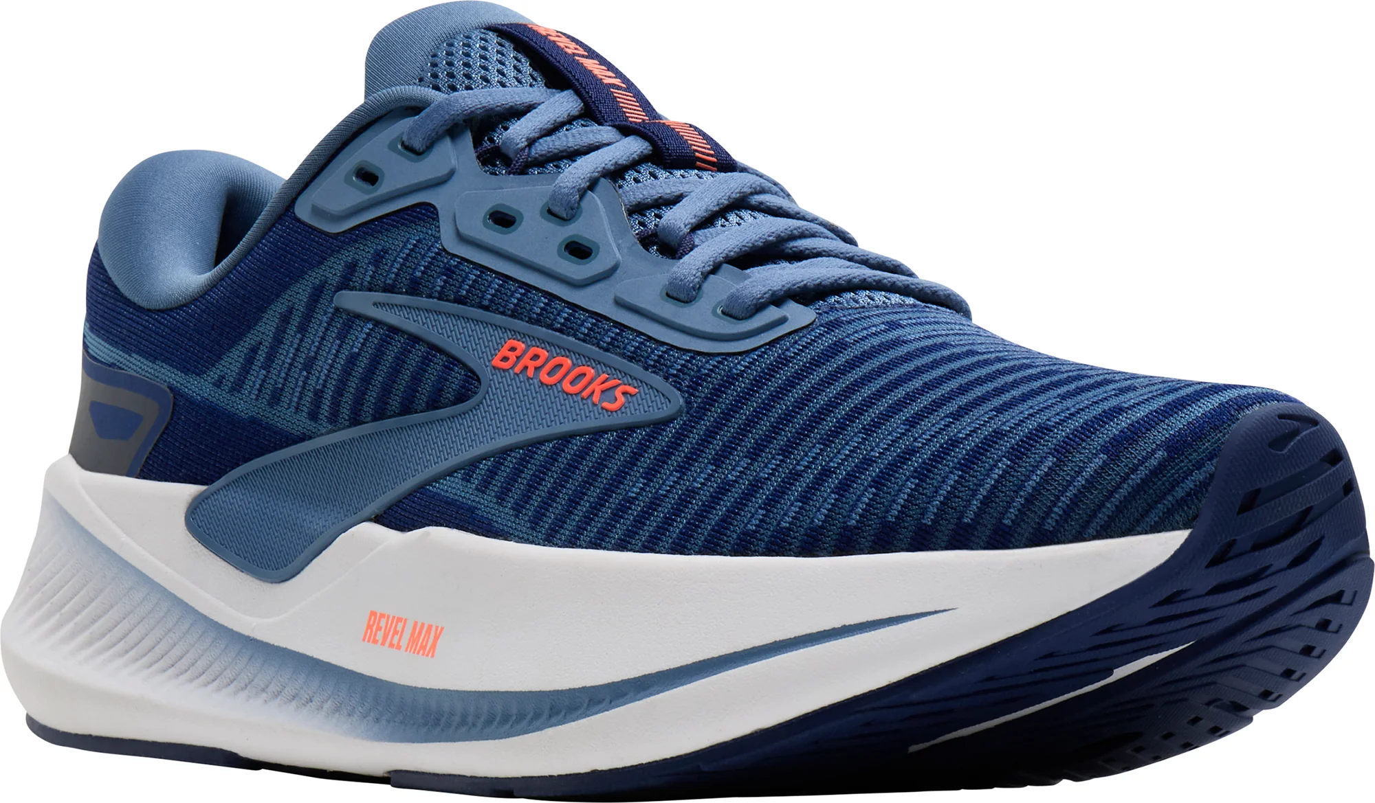 Brooks Revel Max Mens Running Shoes - Blue - Image 6