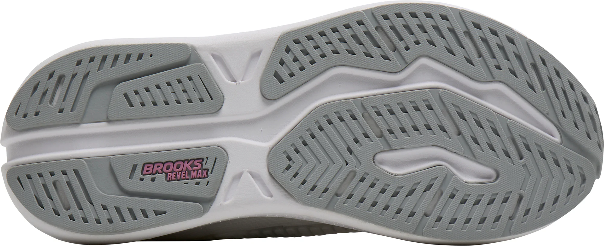 Brooks Revel Max Womens Running Shoes - Grey - Image 2