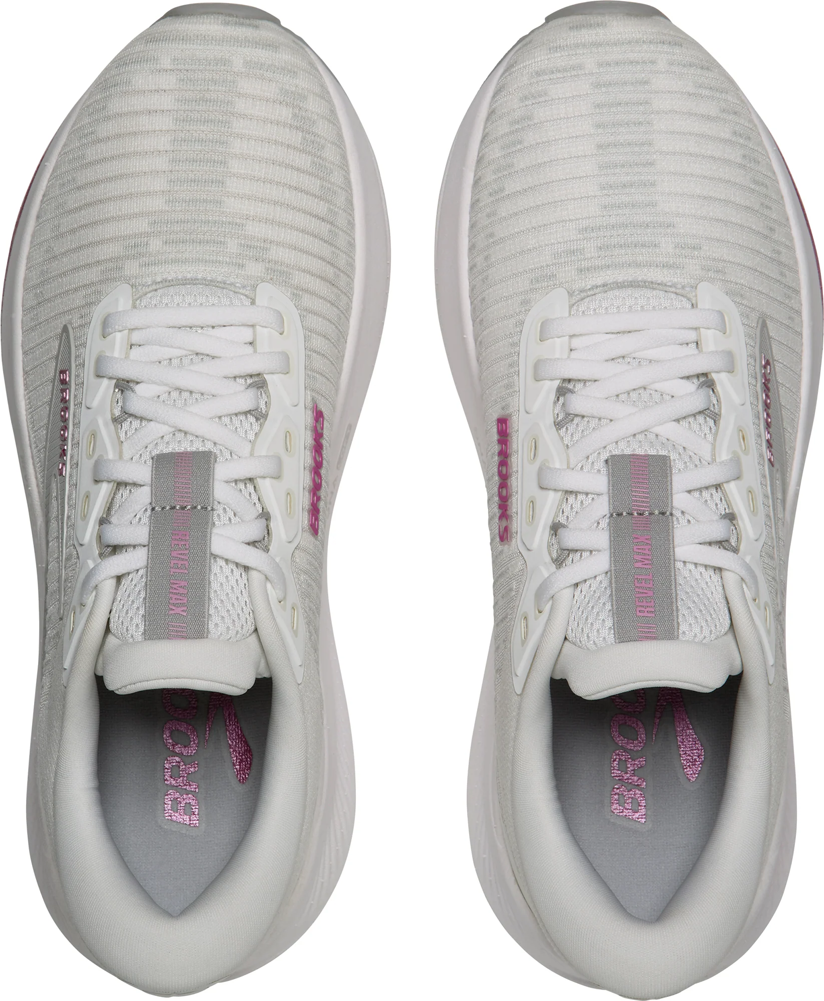 Brooks Revel Max Womens Running Shoes - Grey - Image 4