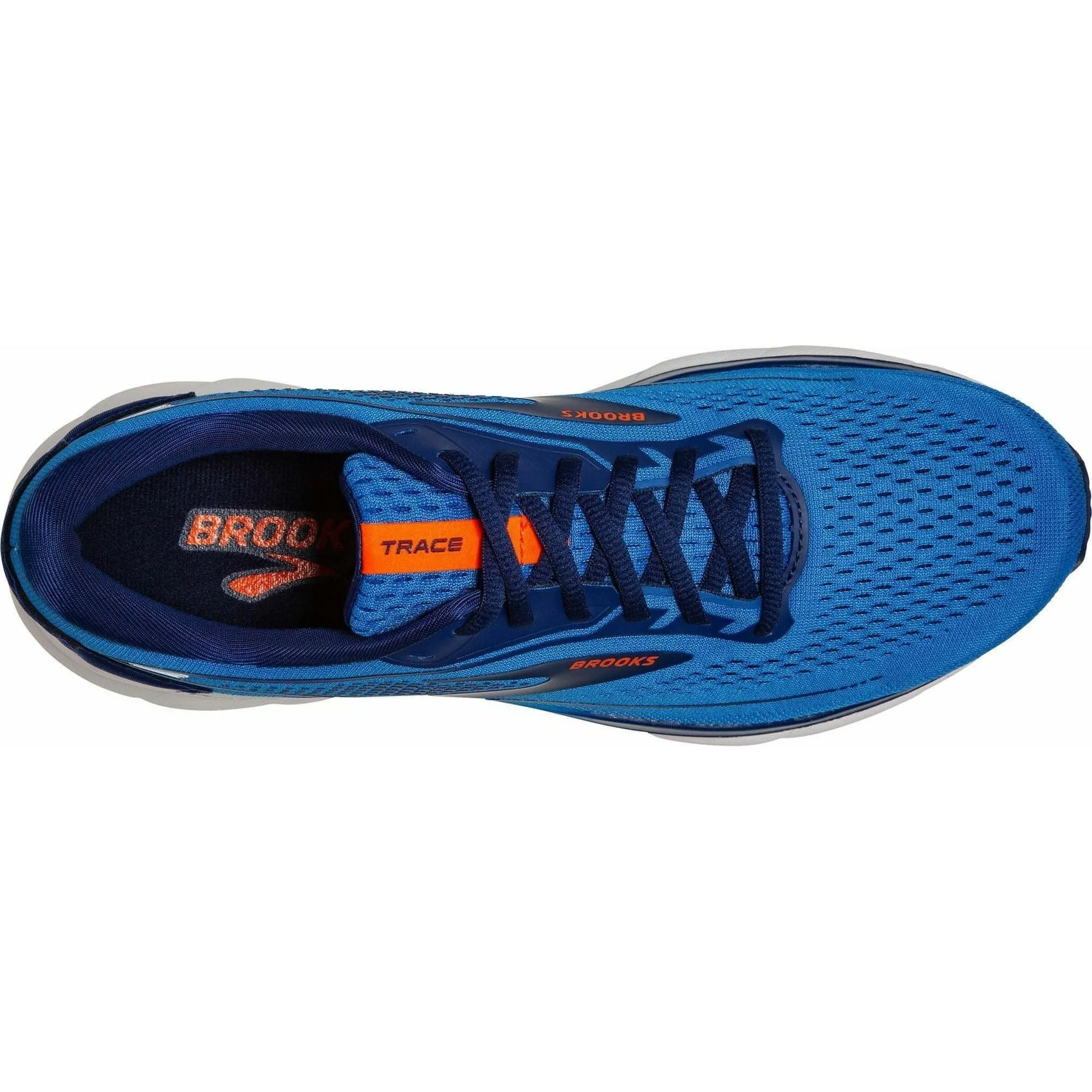 Brooks Trace 2 Mens Running Shoes - Blue - Image 4