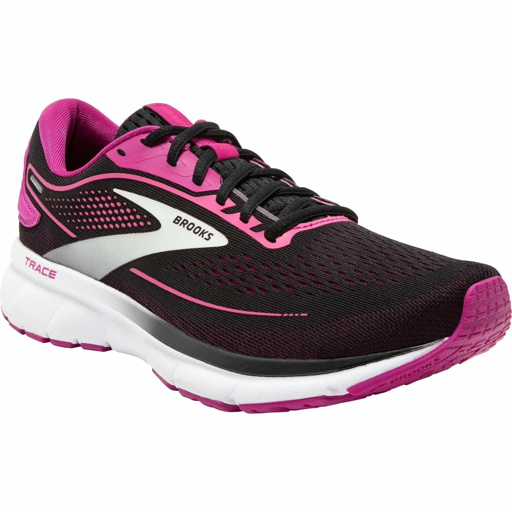 Brooks Trace 2 Womens Running Shoes - Black - Image 6