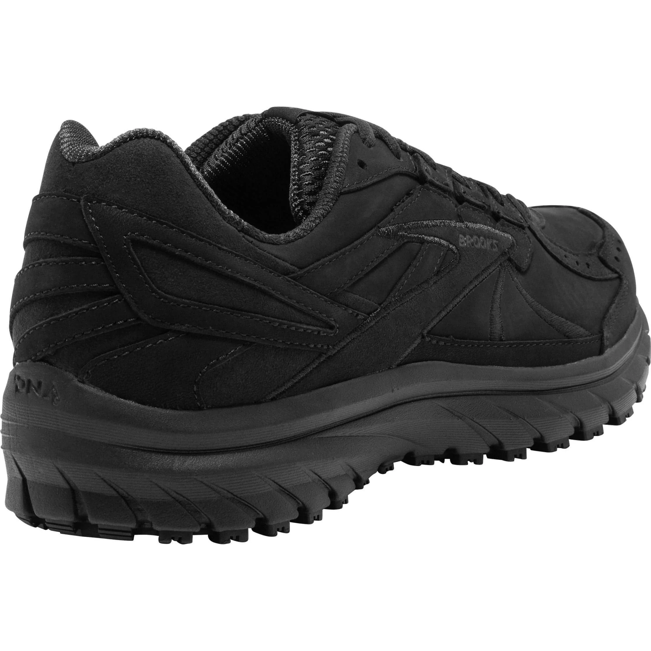 Brooks Zeal Walker Mens Walking Shoes - Black - Image 5