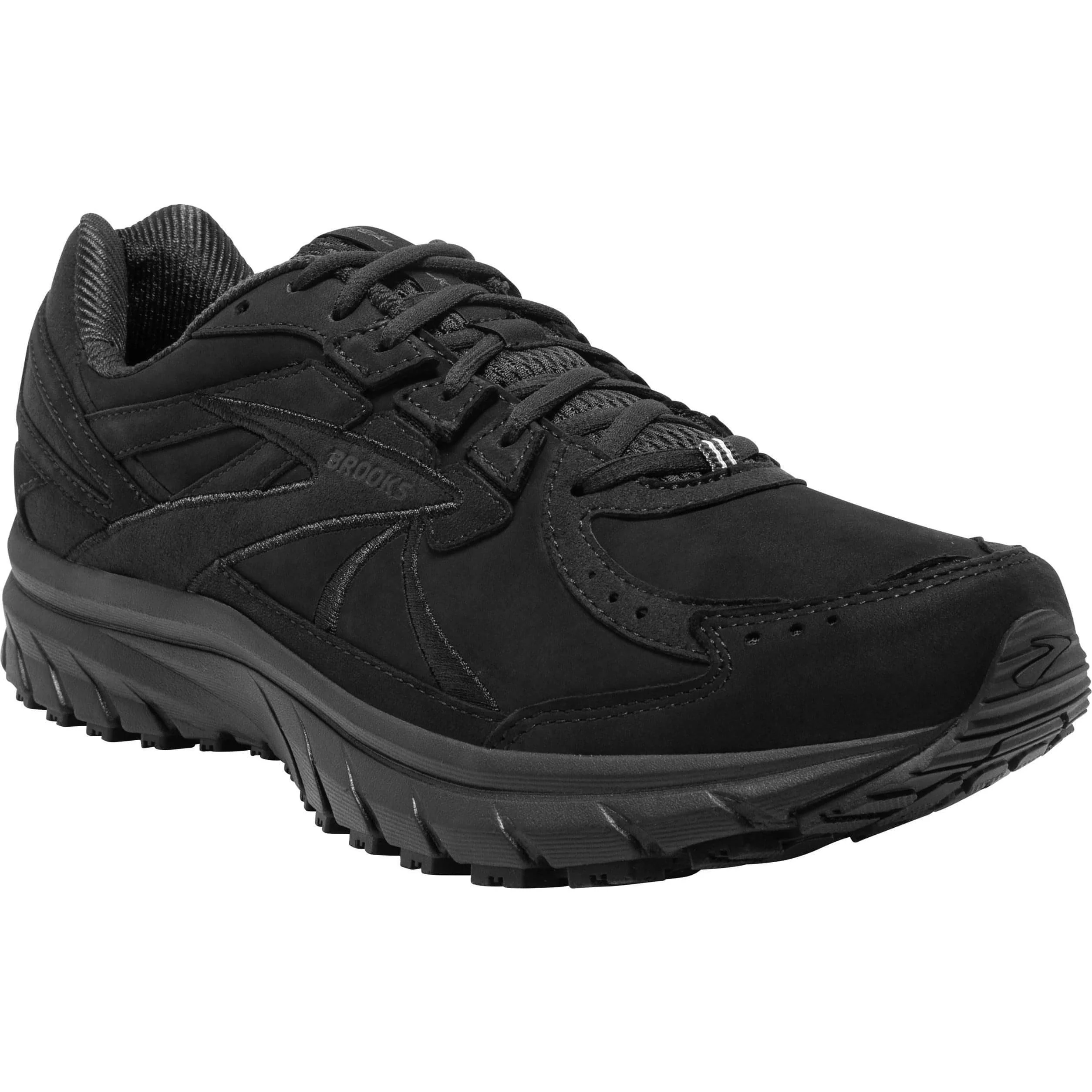Brooks Zeal Walker Mens Walking Shoes - Black - Image 6
