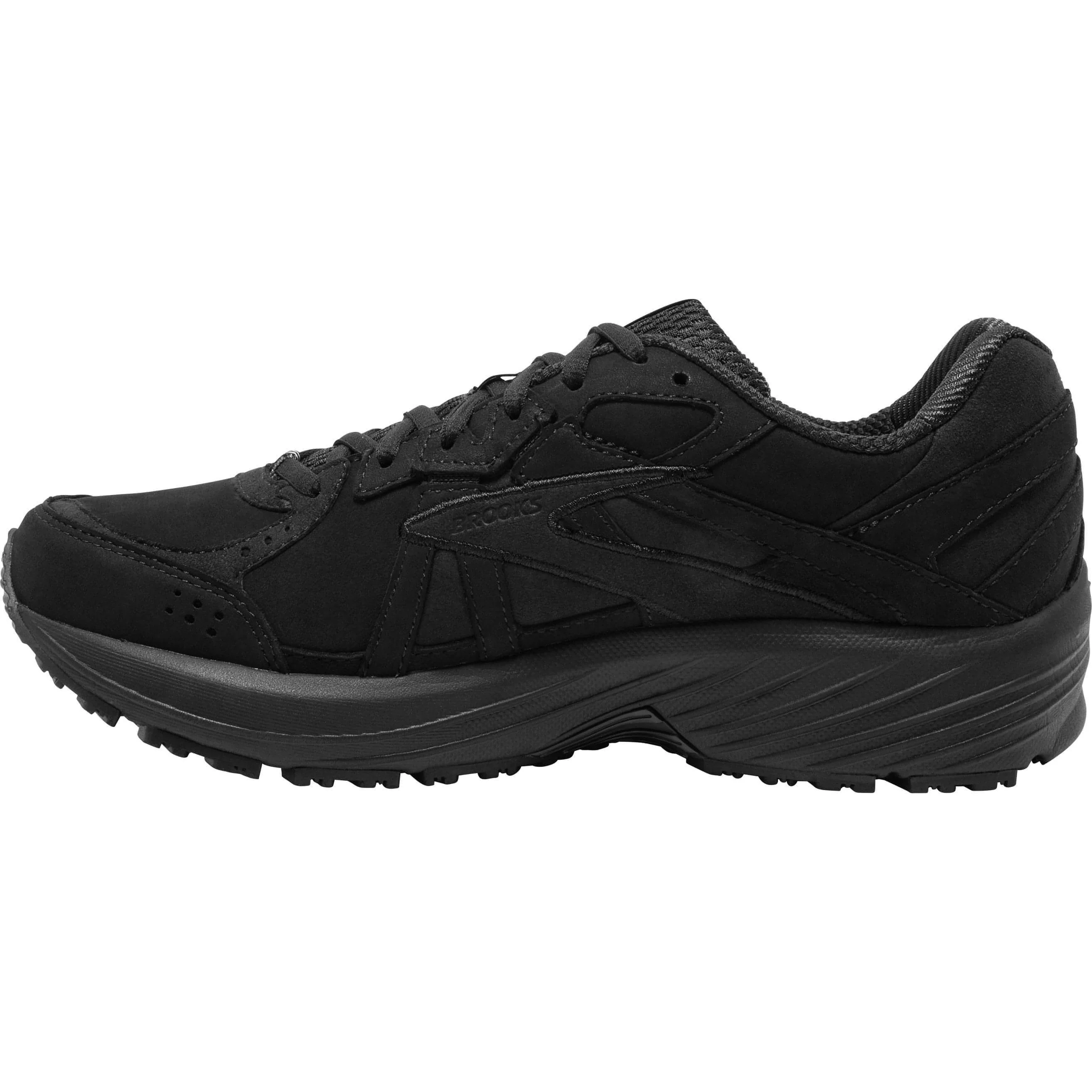 Brooks Zeal Walker Womens Walking Shoes - Black - Image 3