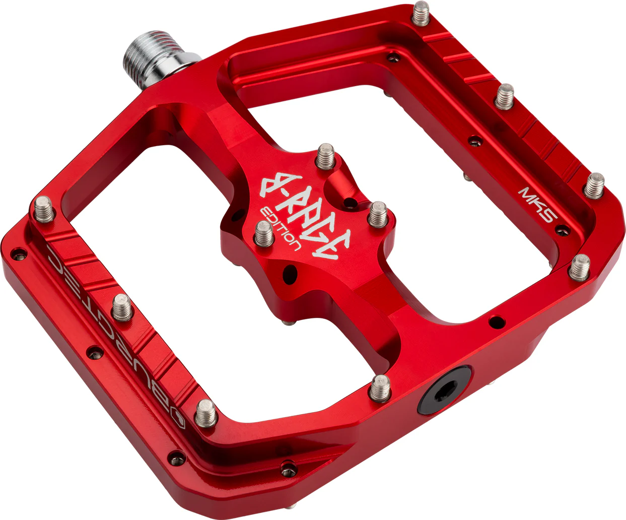 Burgtec Penthouse MK5 B-Rage Edition Flat Pedals - Image 3