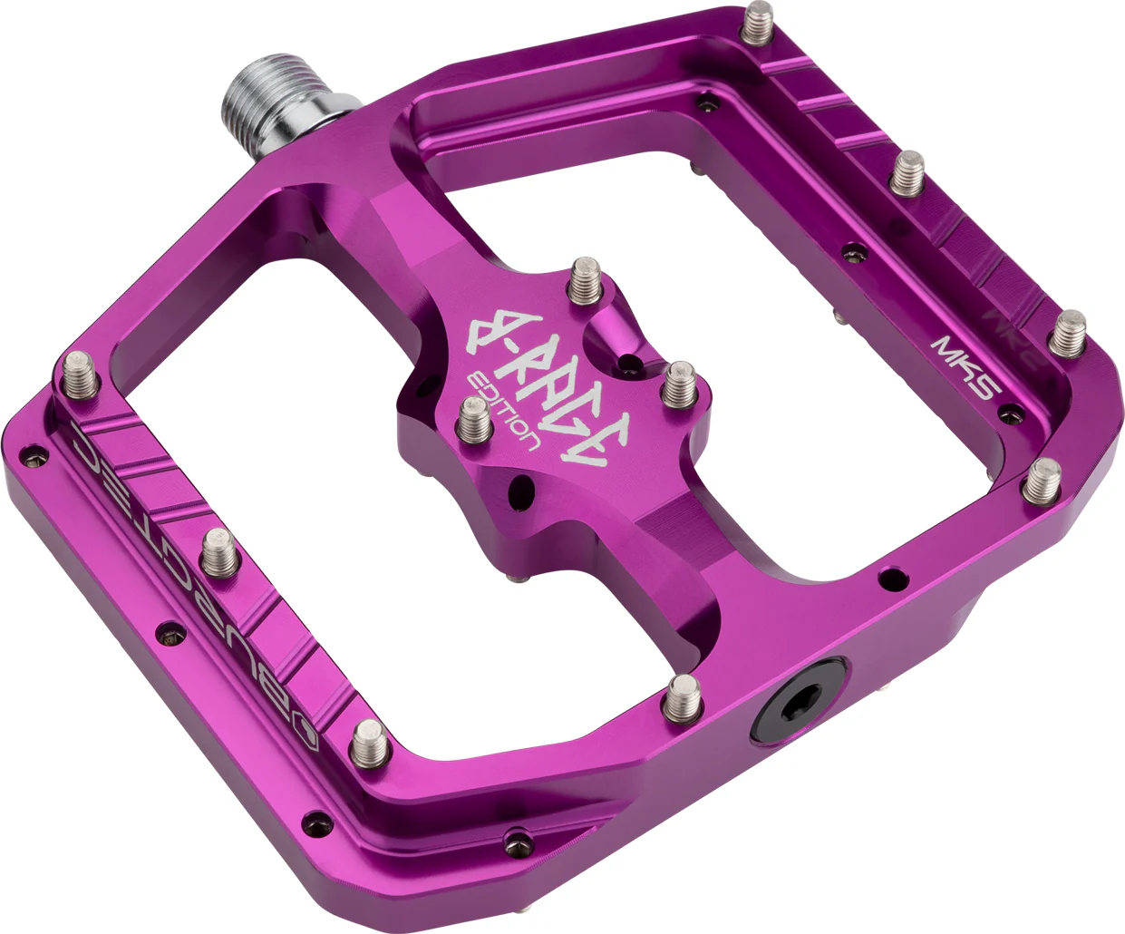 Burgtec Penthouse MK5 B-Rage Edition Flat Pedals - Image 5
