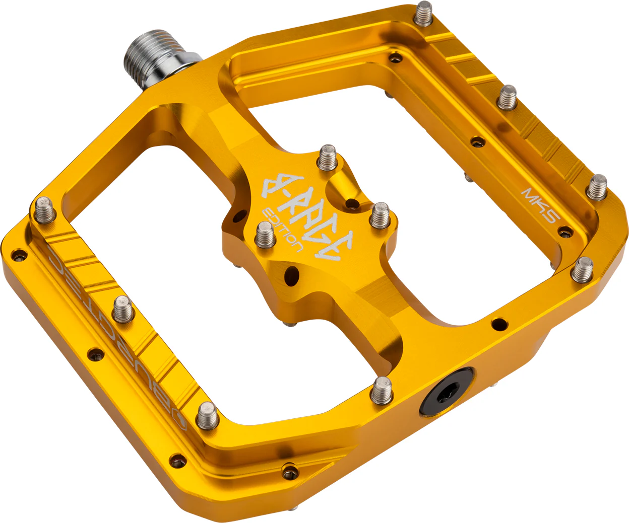 Burgtec Penthouse MK5 B-Rage Edition Flat Pedals - Image 8
