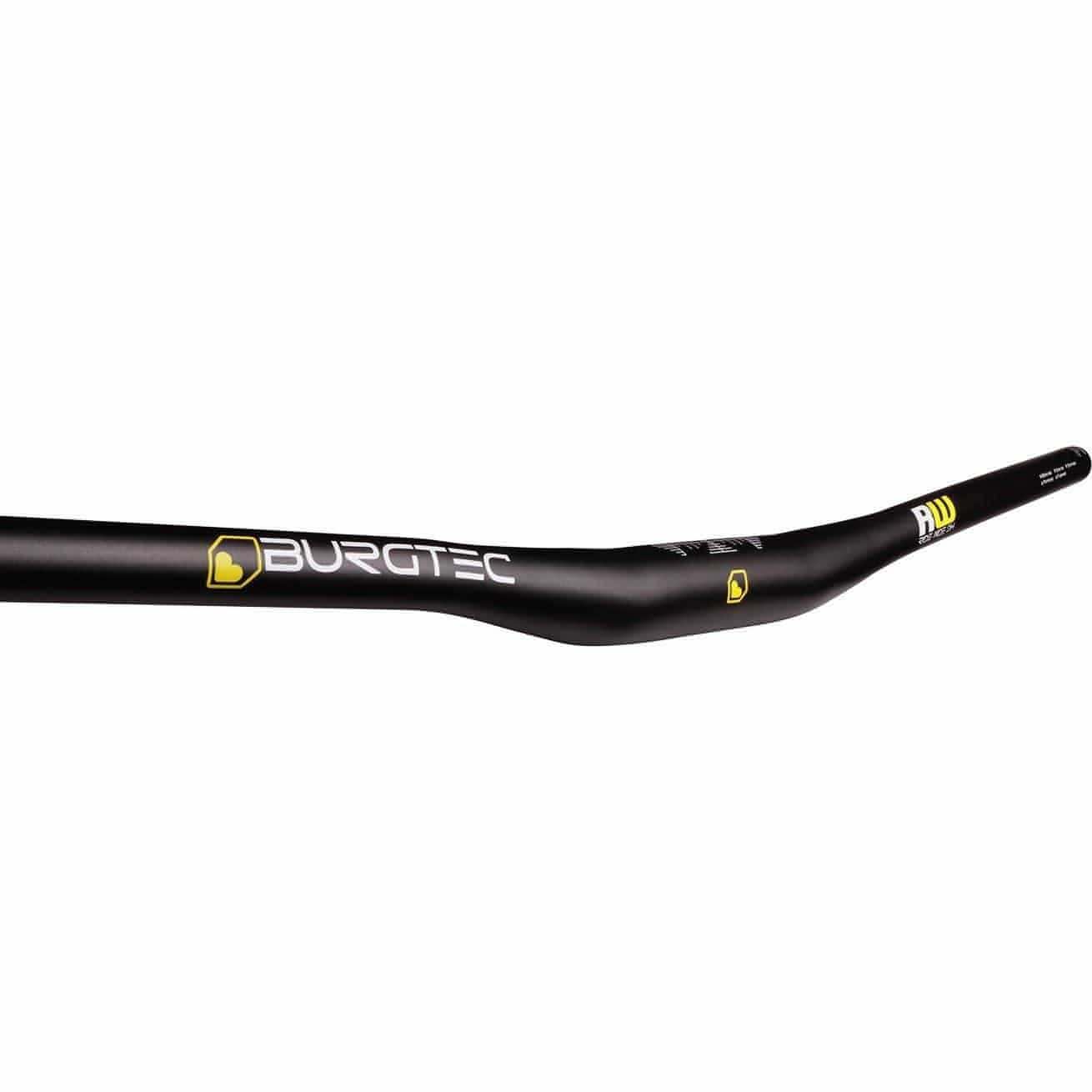 Burgtec RideWide DH 800mm Handlebars 35mm Clamp - Black - Image 2
