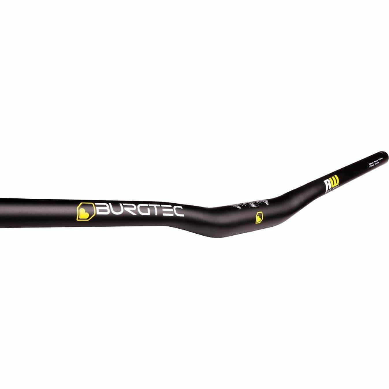 Burgtec RideWide Enduro Alloy 800mm Wide Handlebars 31.8mm - Black