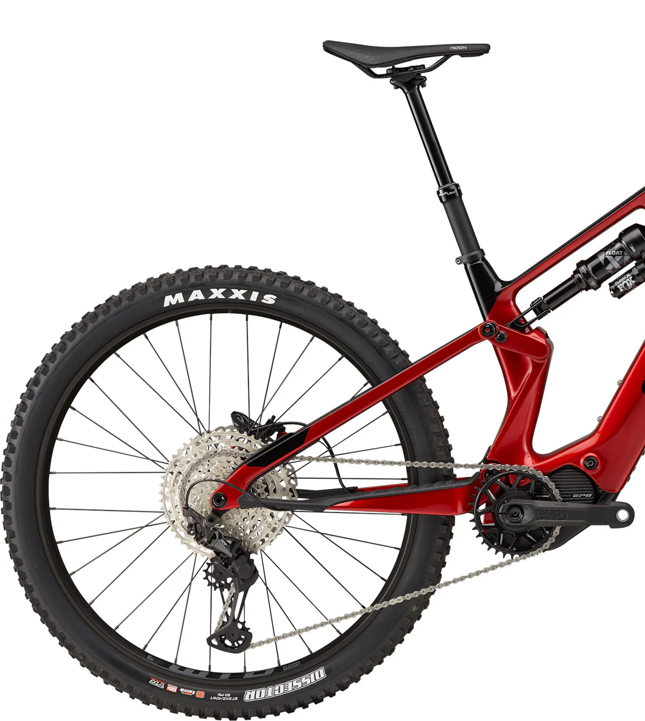 Cannondale Moterra Neo Carbon SL2 Full Suspension Electric Mountain Bike 2025 - Candy Red - Image 2