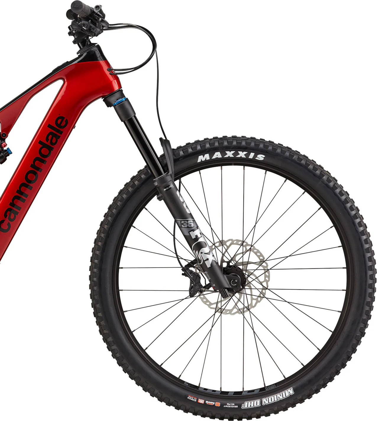 Cannondale Moterra Neo Carbon SL2 Full Suspension Electric Mountain Bike 2025 - Candy Red - Image 3