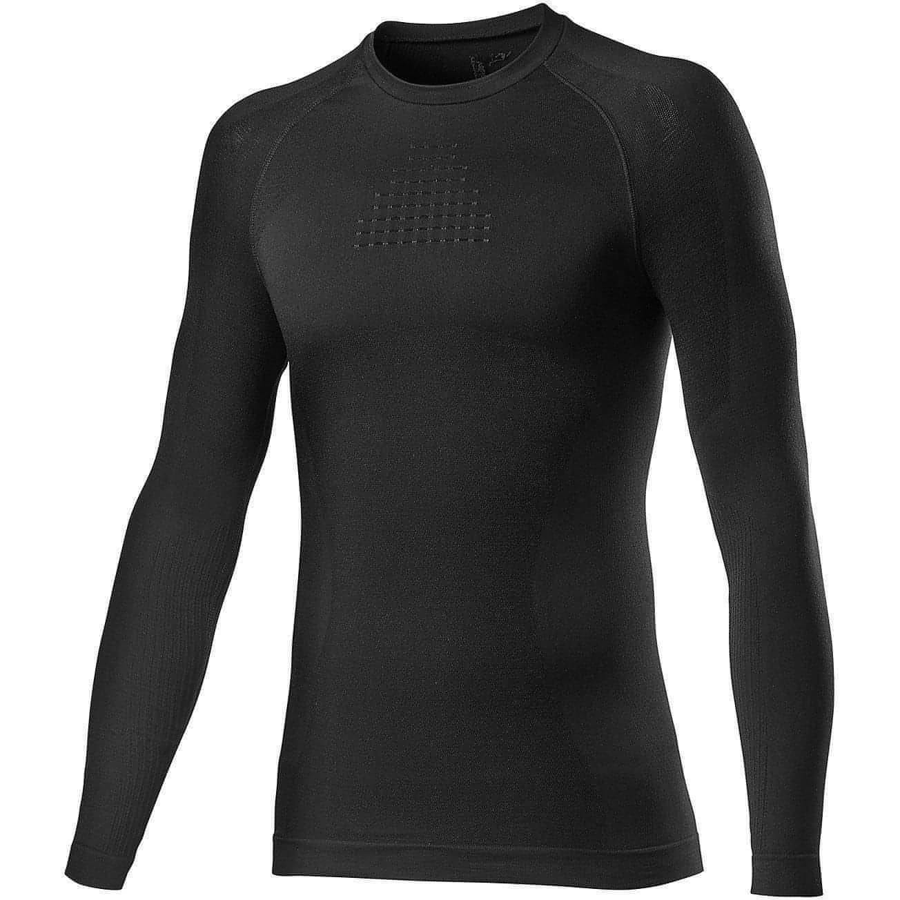 Castelli Core Seamless Long Sleeve Mens Cycling Base Layer - Black - Image 4