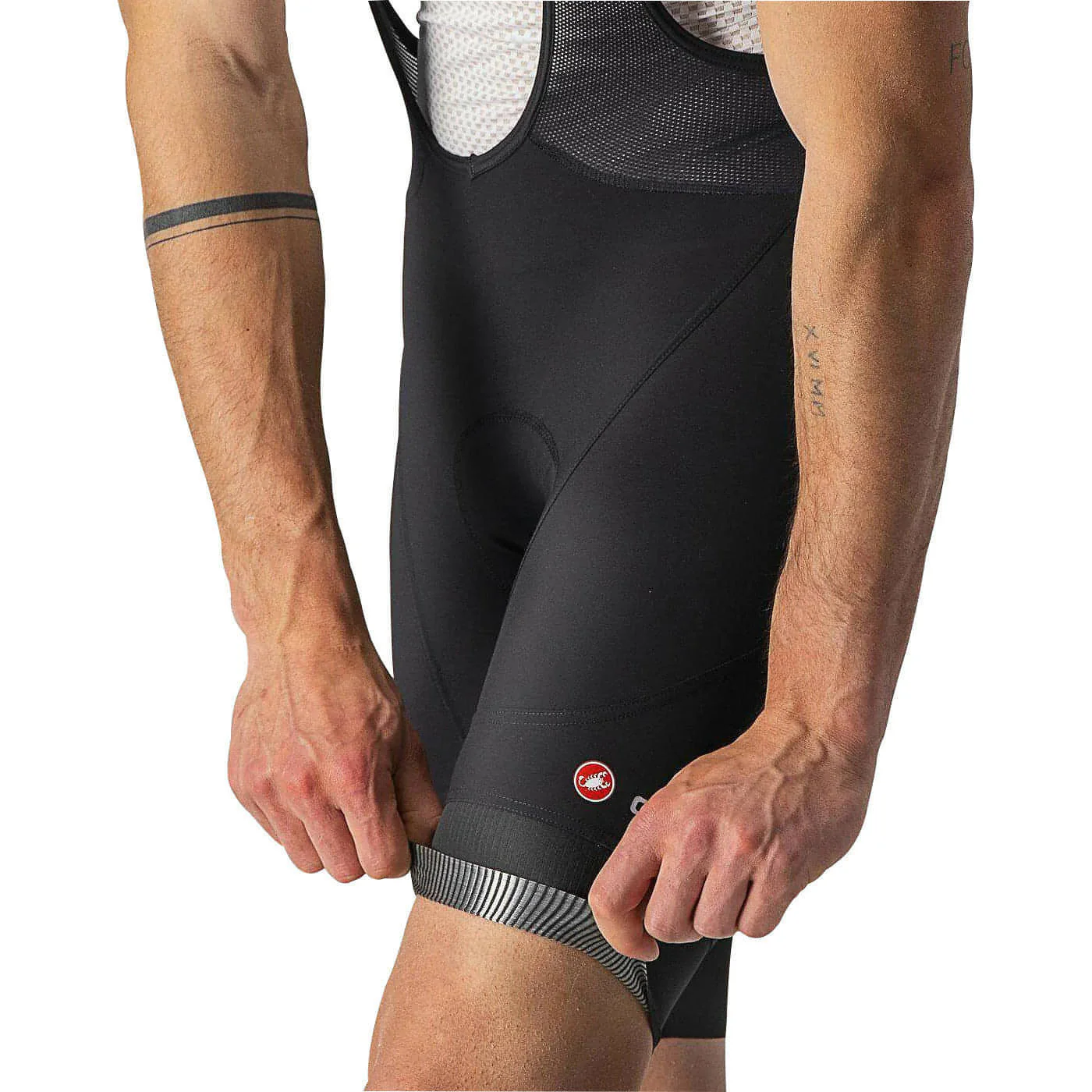 Castelli Endurance 3 Mens Cycling Bib Shorts - Black - Image 6