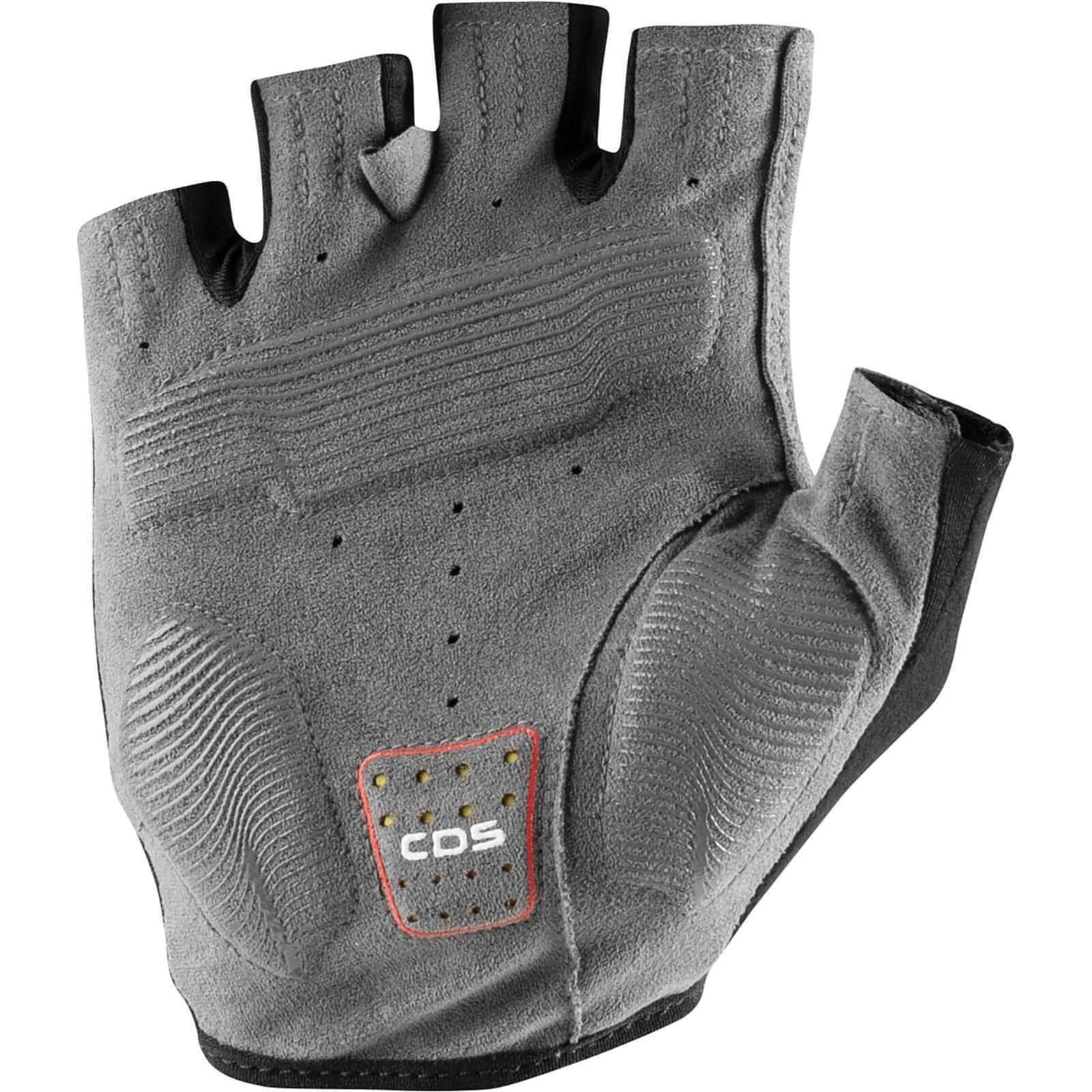 Castelli Entrata V Fingerless Cycling Gloves - Red - Image 2