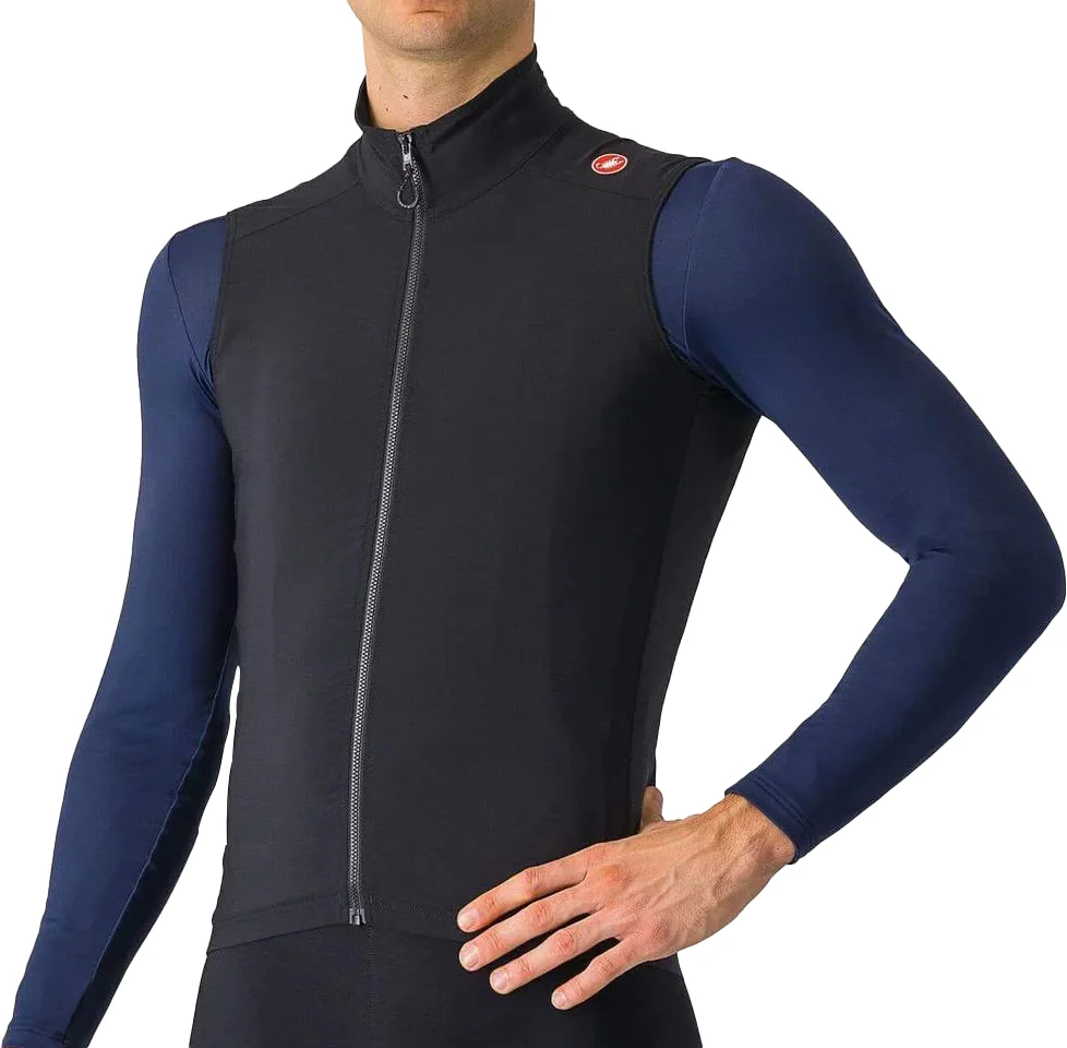Castelli Espresso Mens Cycling Gilet - Black