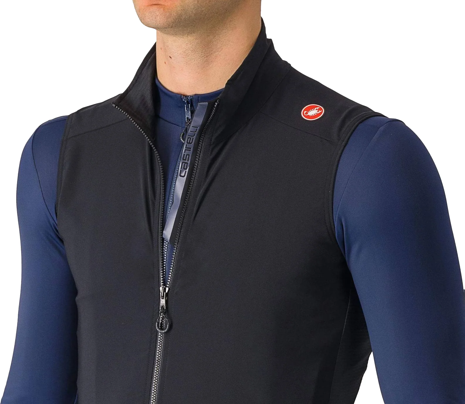 Castelli Espresso Mens Cycling Gilet - Black - Image 3