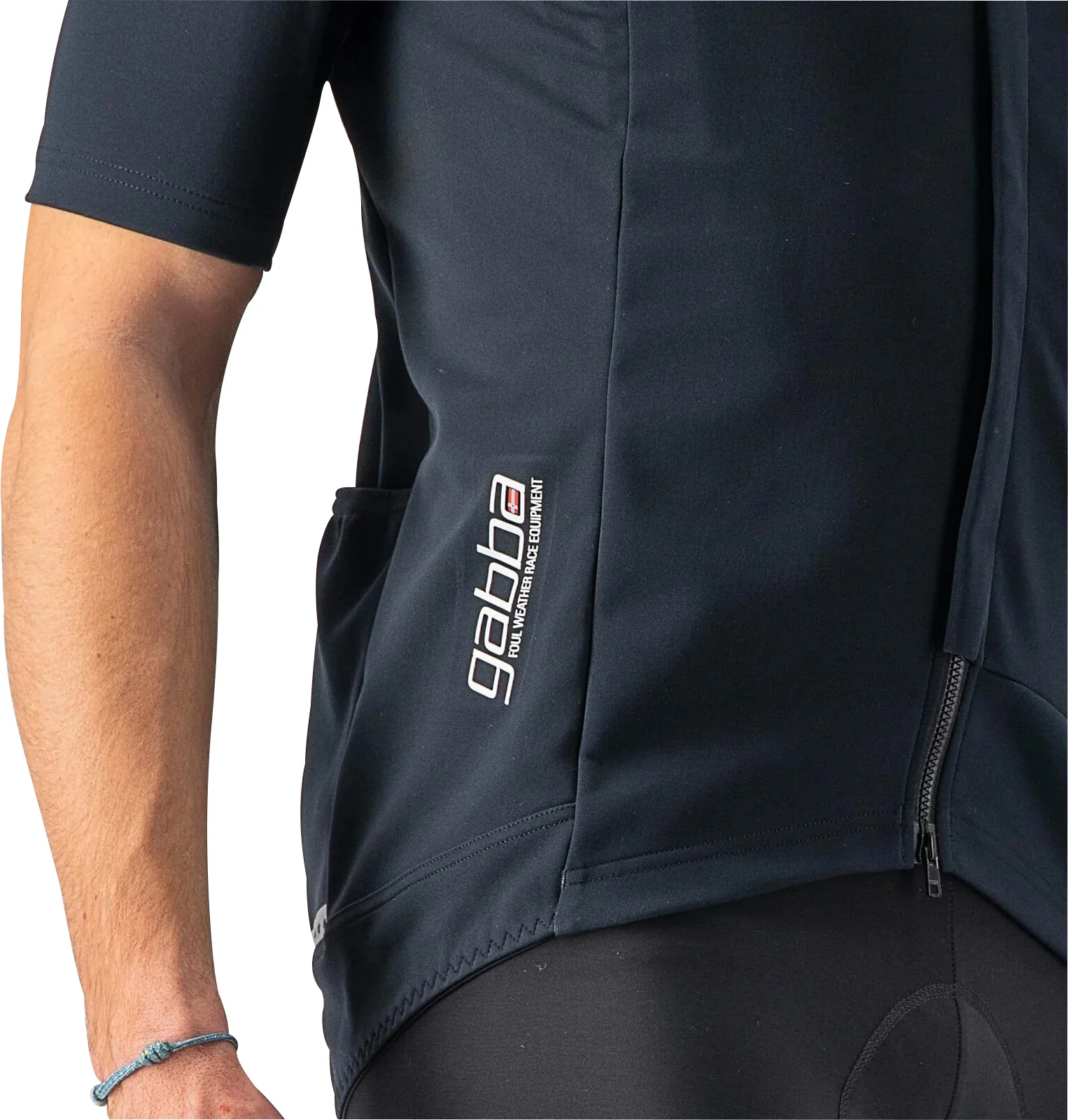 Castelli Gabba RoS 2 Short Sleeve Mens Cycling Jersey - Black - Image 4