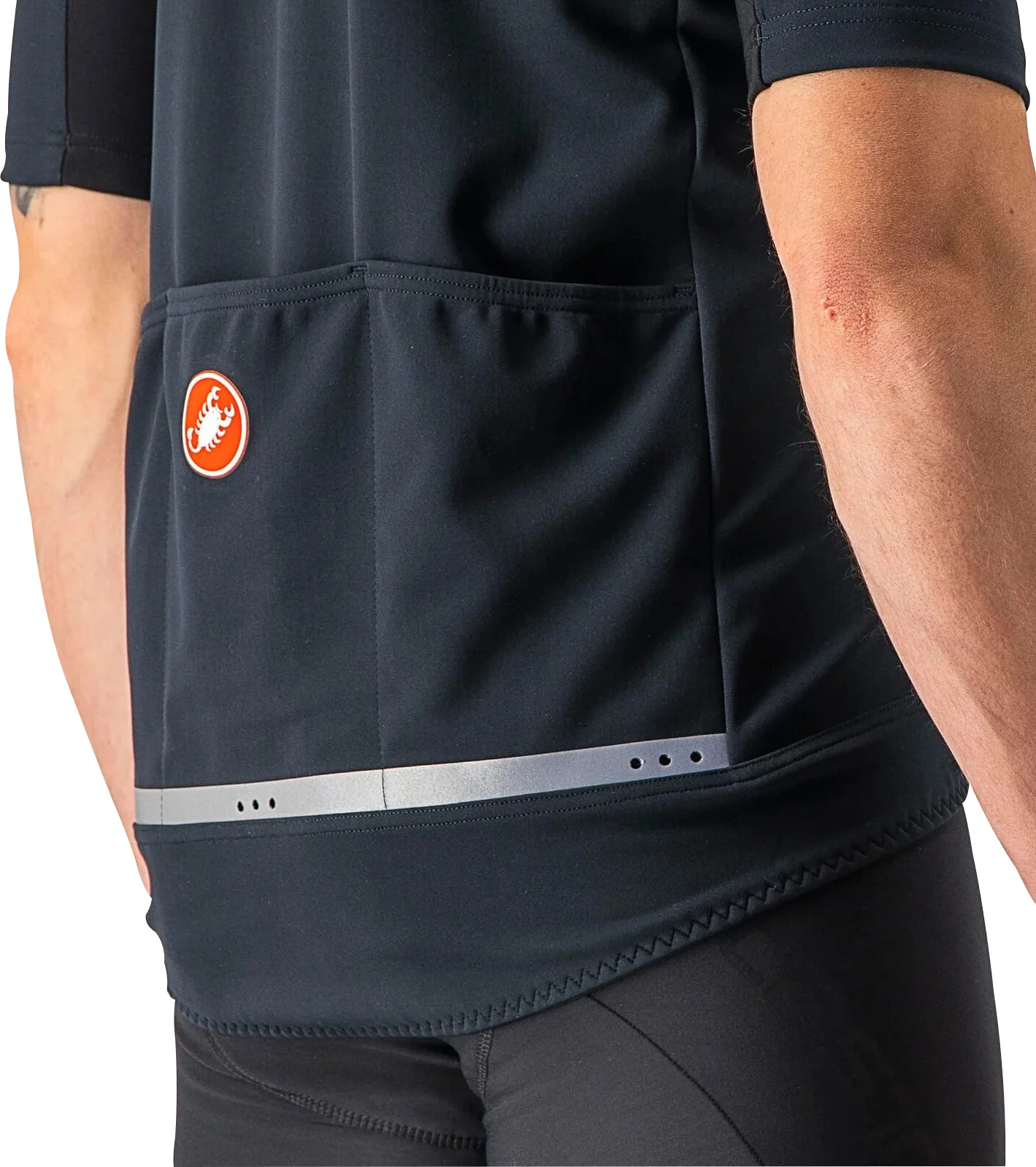 Castelli Gabba RoS 2 Short Sleeve Mens Cycling Jersey - Black - Image 5
