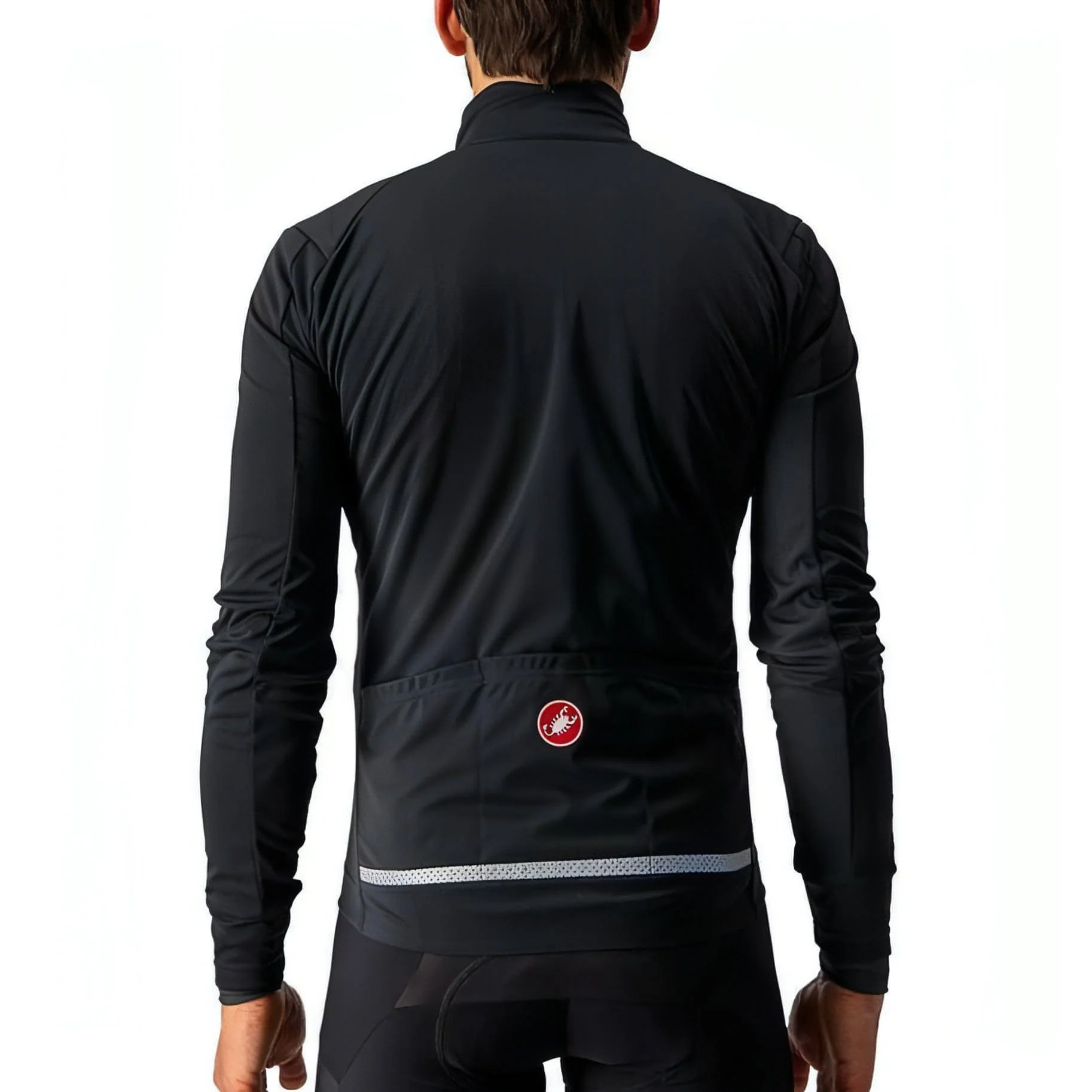 Castelli GO Mens Cycling Jacket - Black - Image 2