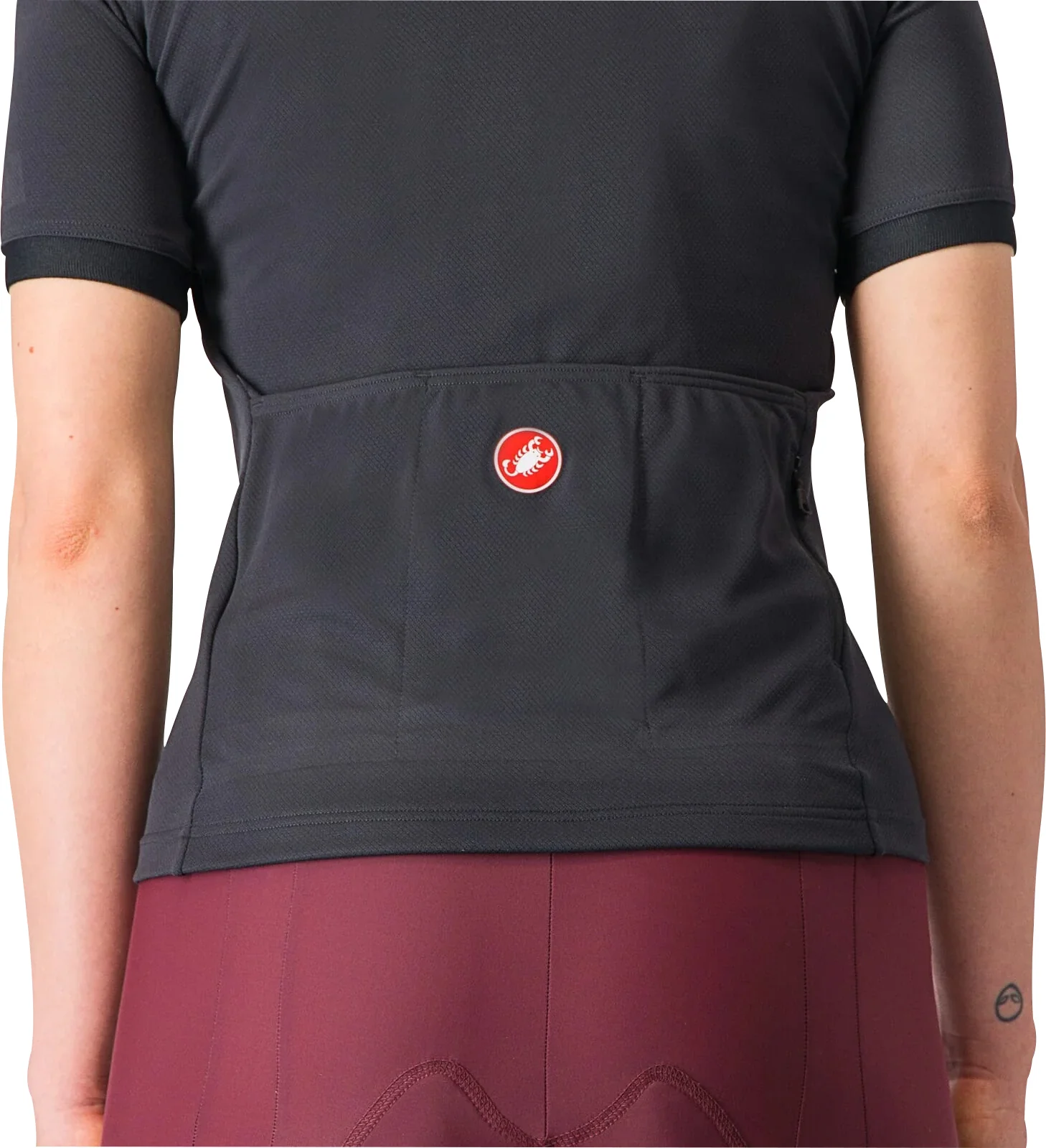 Castelli Libera Short Sleeve Womens Cycling Jersey - Black - Image 4