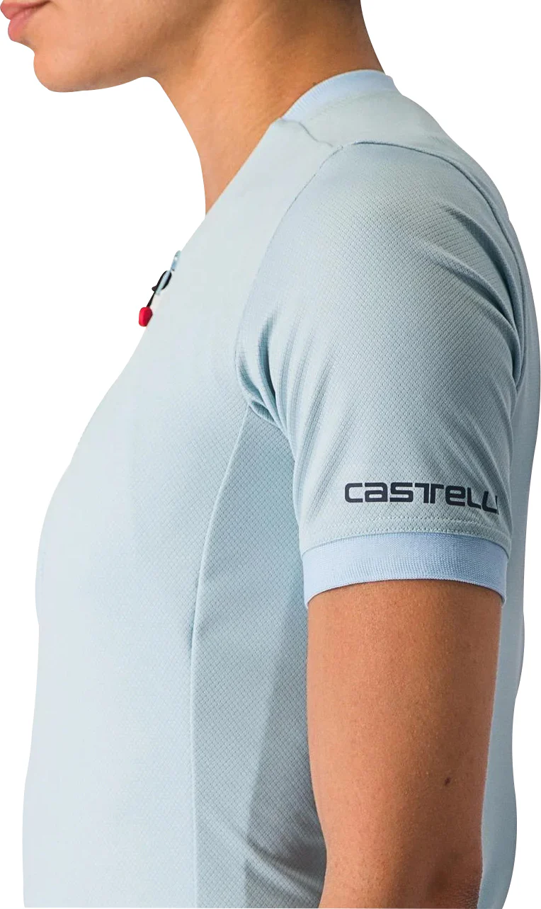 Castelli Libera Short Sleeve Womens Cycling Jersey - Blue - Image 4
