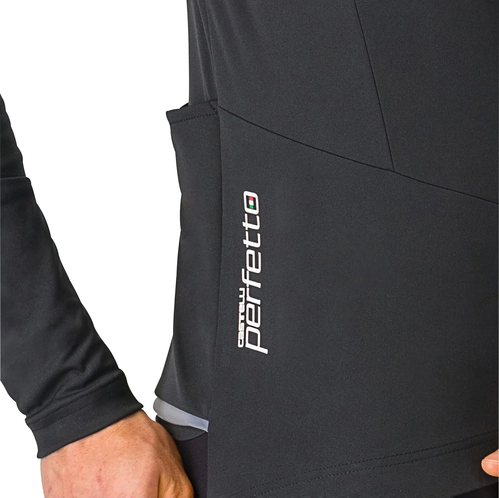 Castelli Perfetto Air Mens Cycling Jacket - Black - Image 6