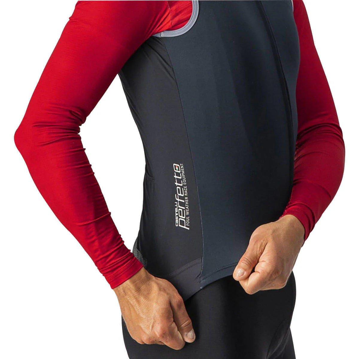 Castelli Perfetto ROS Mens Cycling Gilet - Black - Image 3